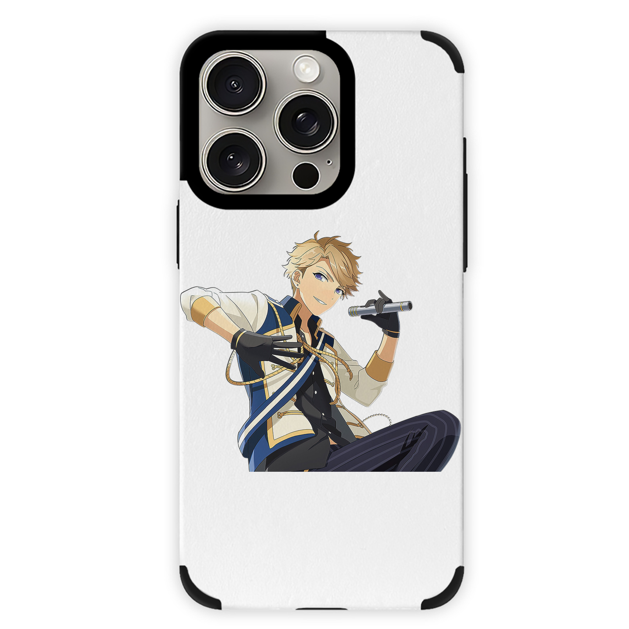 （画像用） あんさんぶるスターズ! Ensemble Stars 【iPhone15ProMax対応】 PUレザー スマホケース 耐衝撃＆黄変防止