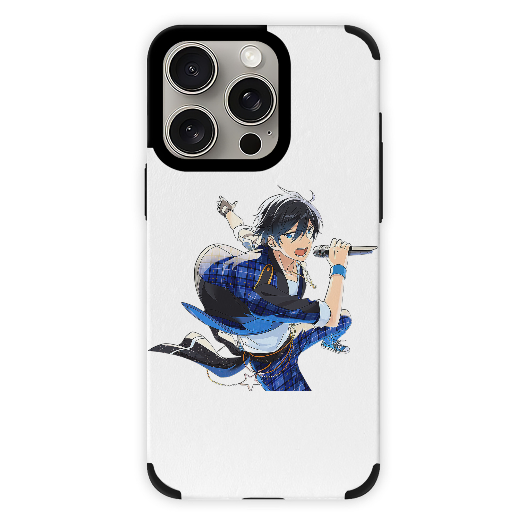 （画像用） あんさんぶるスターズ! Ensemble Stars 【iPhone15ProMax対応】 PUレザー スマホケース 耐衝撃＆黄変防止