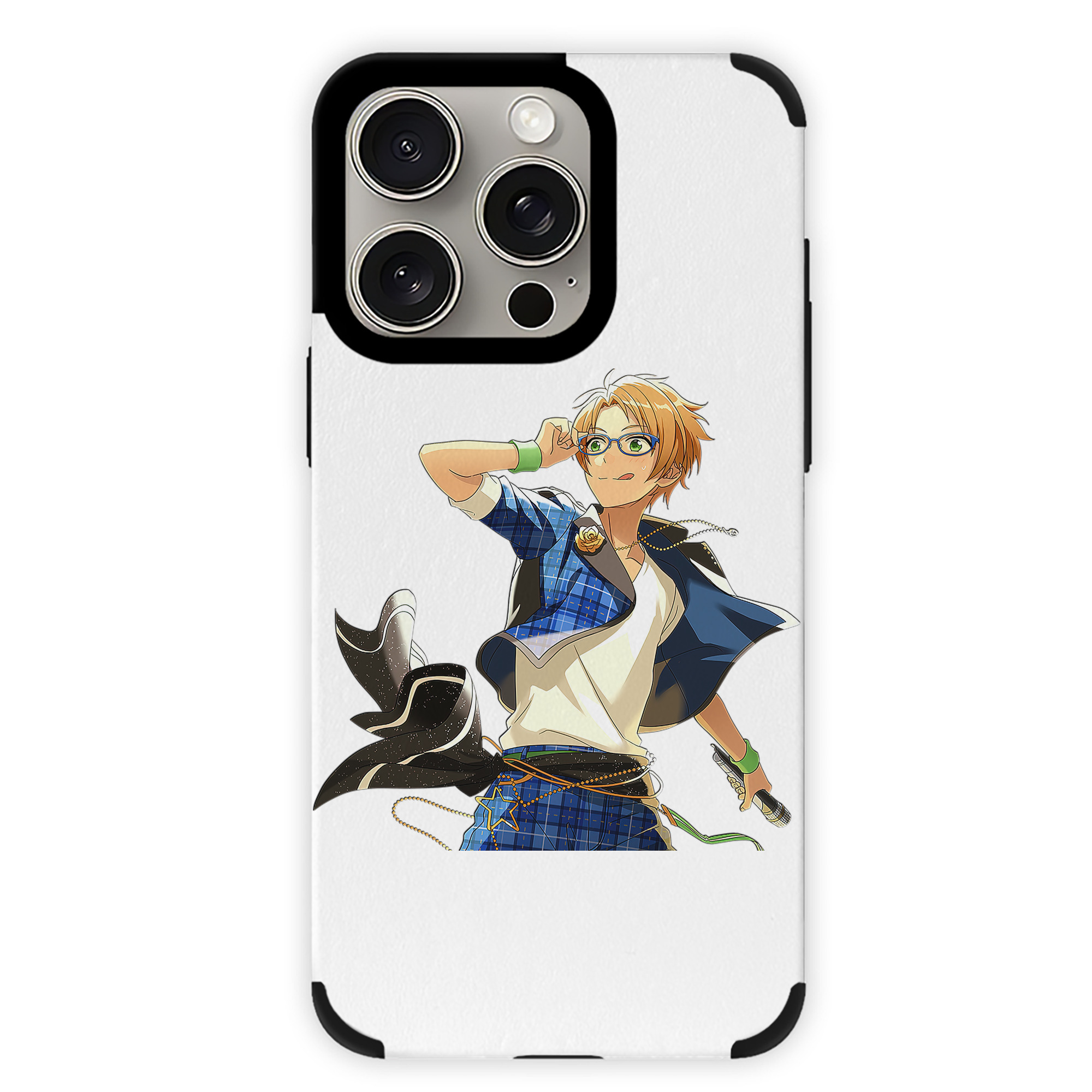 （画像用） あんさんぶるスターズ! Ensemble Stars 【iPhone15ProMax対応】 PUレザー スマホケース 耐衝撃＆黄変防止