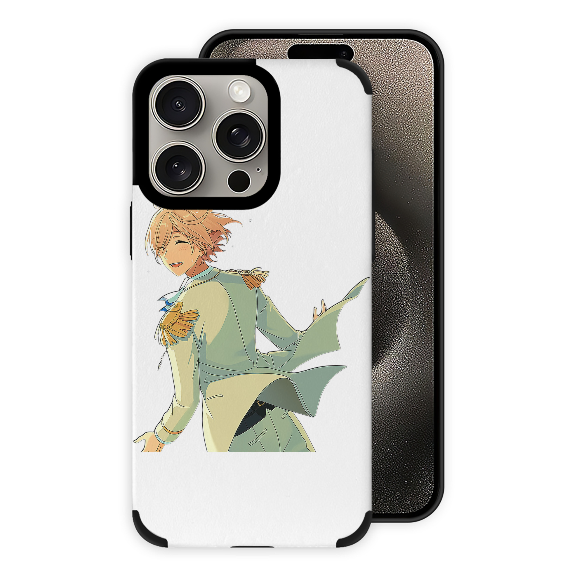 （画像用） あんさんぶるスターズ! Ensemble Stars 【iPhone15ProMax対応】 PUレザー スマホケース 耐衝撃＆黄変防止