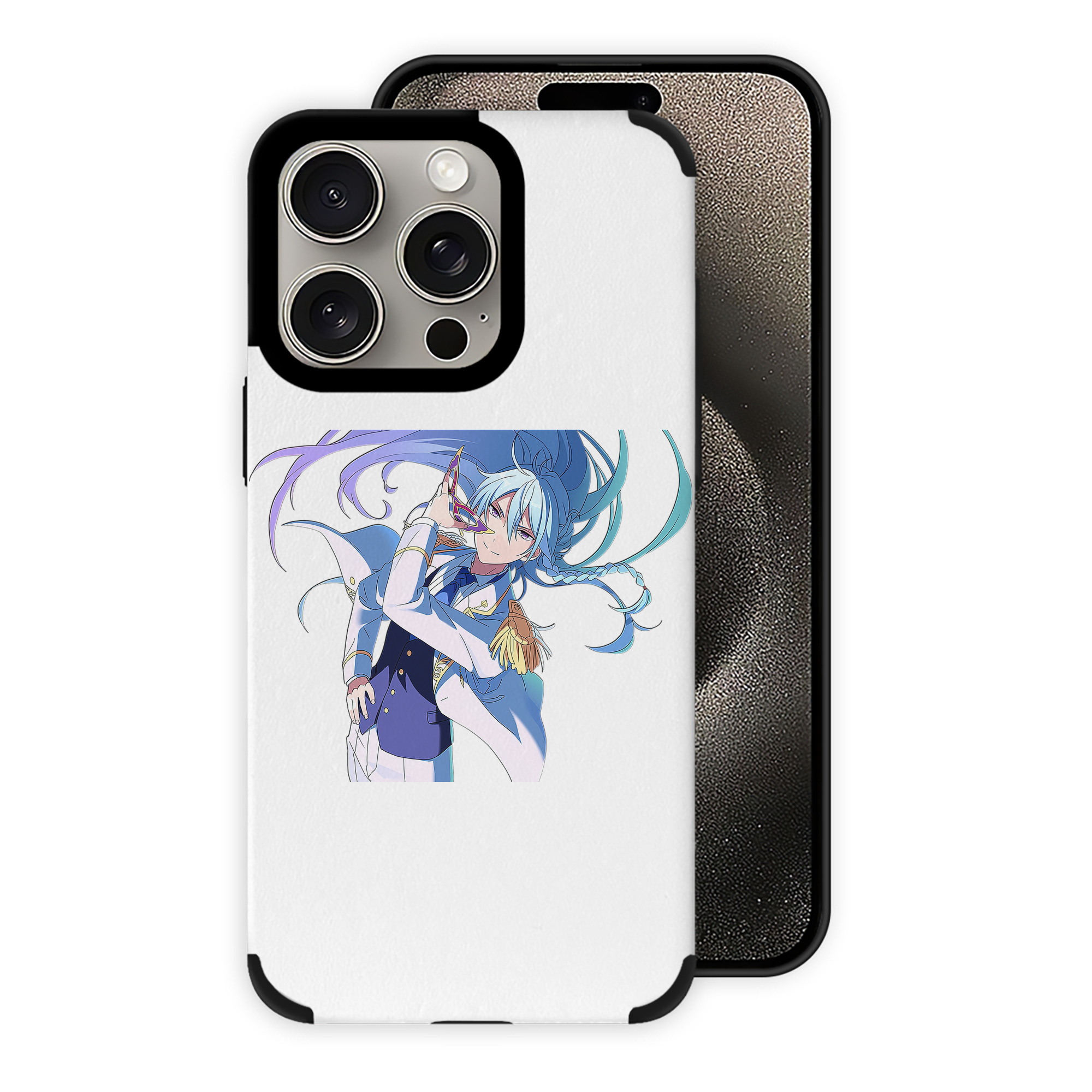 （画像用） あんさんぶるスターズ! Ensemble Stars 【iPhone15ProMax対応】 PUレザー スマホケース 耐衝撃＆黄変防止