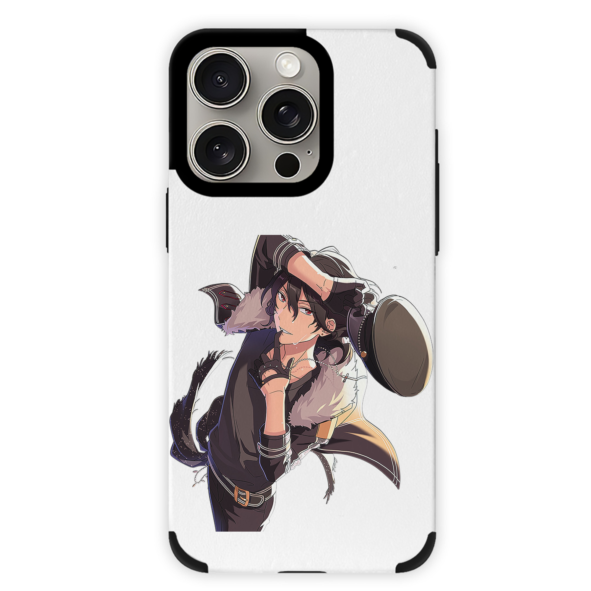（画像用） あんさんぶるスターズ! Ensemble Stars 【iPhone15ProMax対応】 PUレザー スマホケース 耐衝撃＆黄変防止