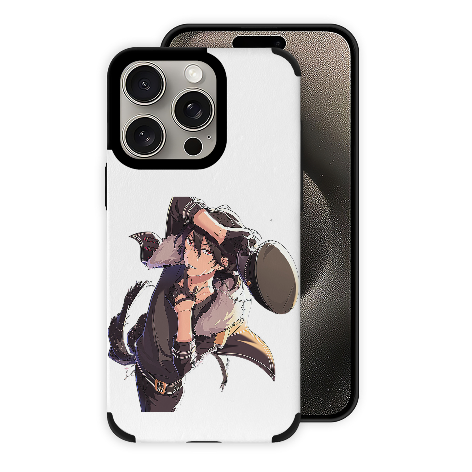 （画像用） あんさんぶるスターズ! Ensemble Stars 【iPhone15ProMax対応】 PUレザー スマホケース 耐衝撃＆黄変防止