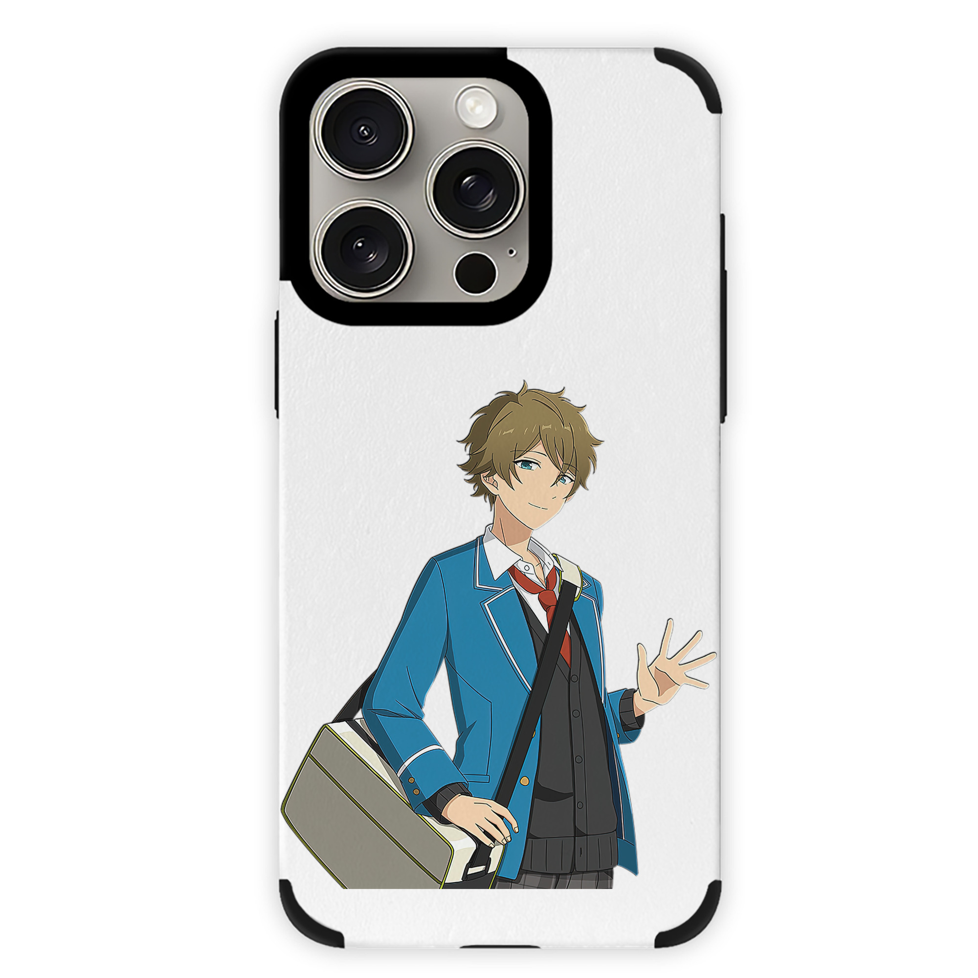 （画像用） あんさんぶるスターズ! Ensemble Stars 【iPhone15ProMax対応】 PUレザー スマホケース 耐衝撃＆黄変防止