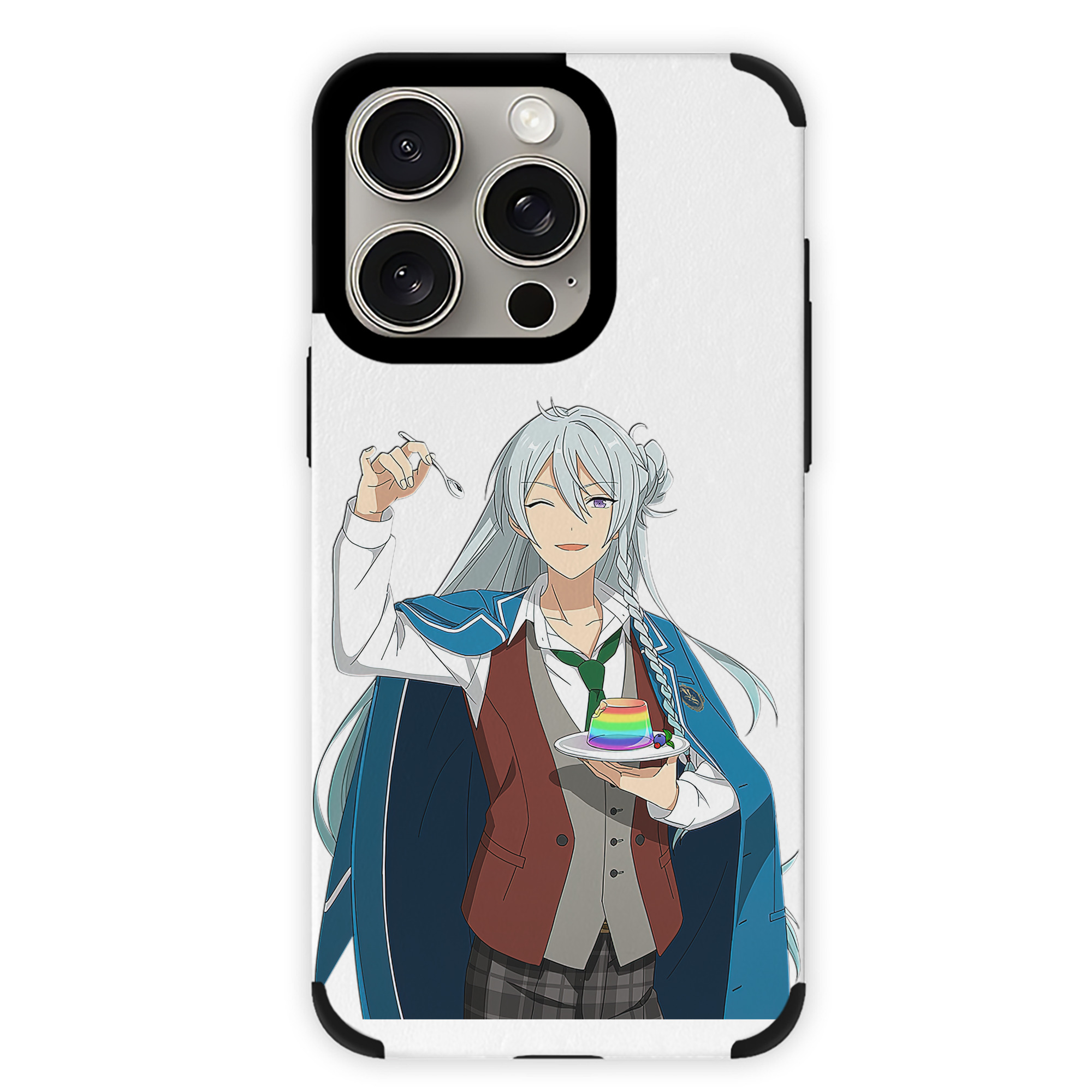 （画像用） あんさんぶるスターズ! Ensemble Stars 【iPhone15ProMax対応】 PUレザー スマホケース 耐衝撃＆黄変防止