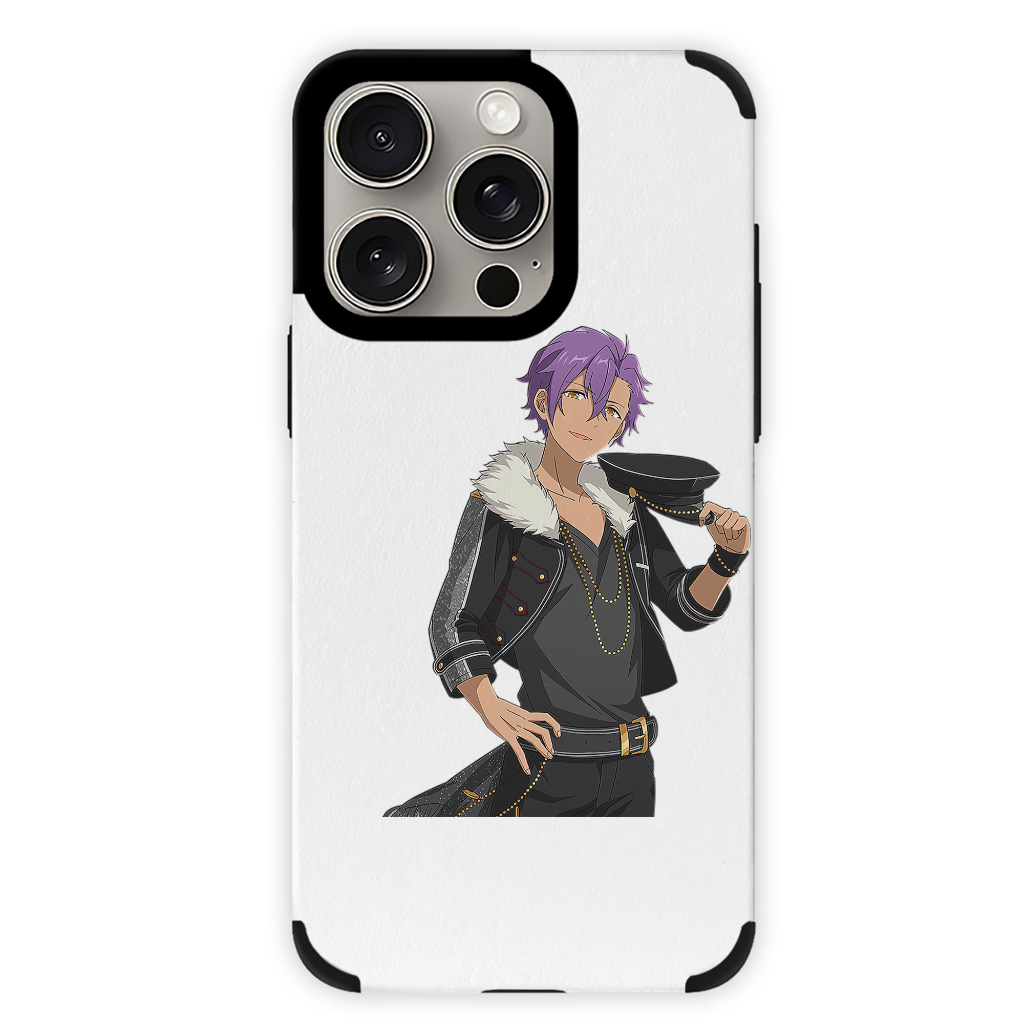 （画像用） あんさんぶるスターズ! Ensemble Stars 【iPhone15ProMax対応】 PUレザー スマホケース 耐衝撃＆黄変防止