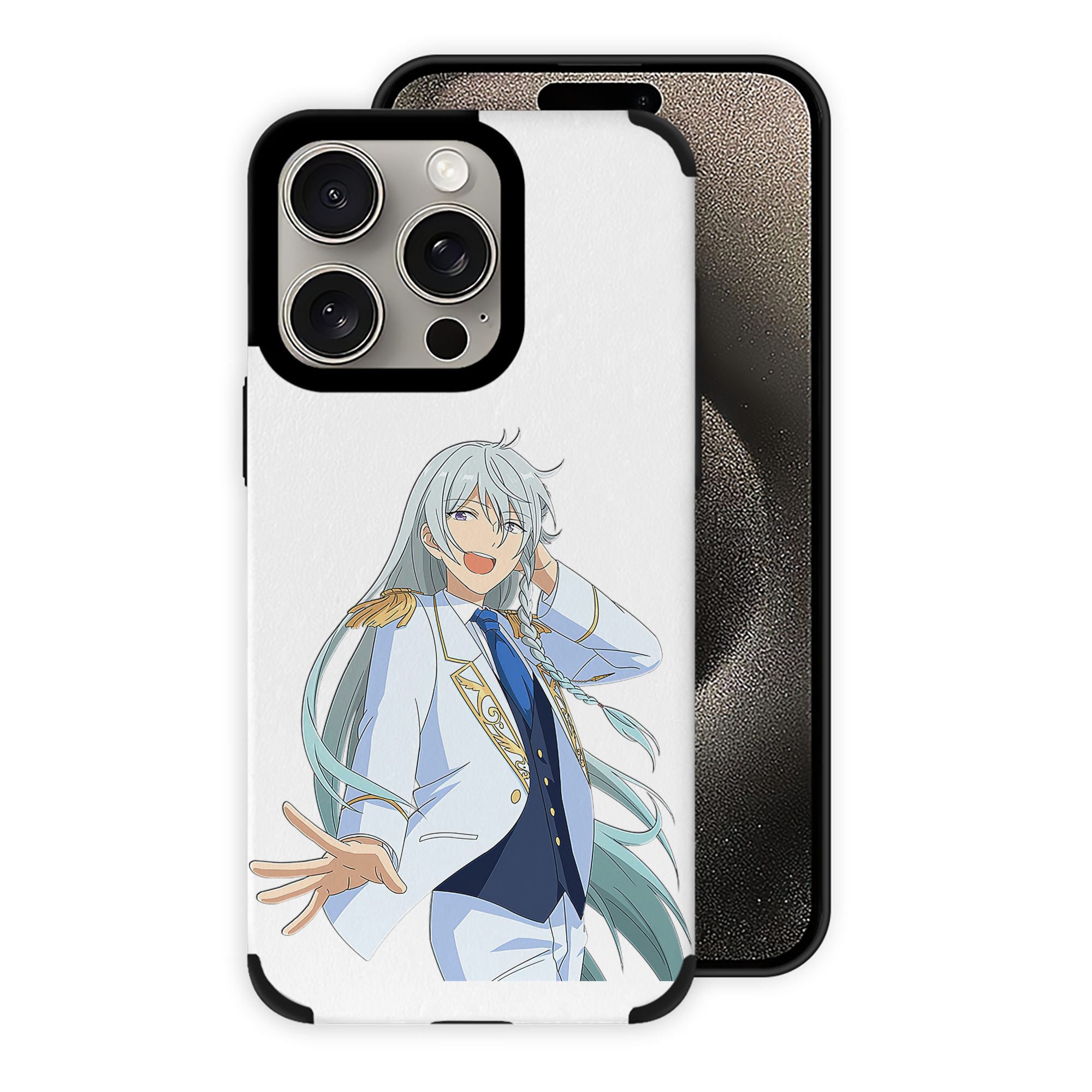 （画像用） あんさんぶるスターズ! Ensemble Stars 【iPhone15ProMax対応】 PUレザー スマホケース 耐衝撃＆黄変防止