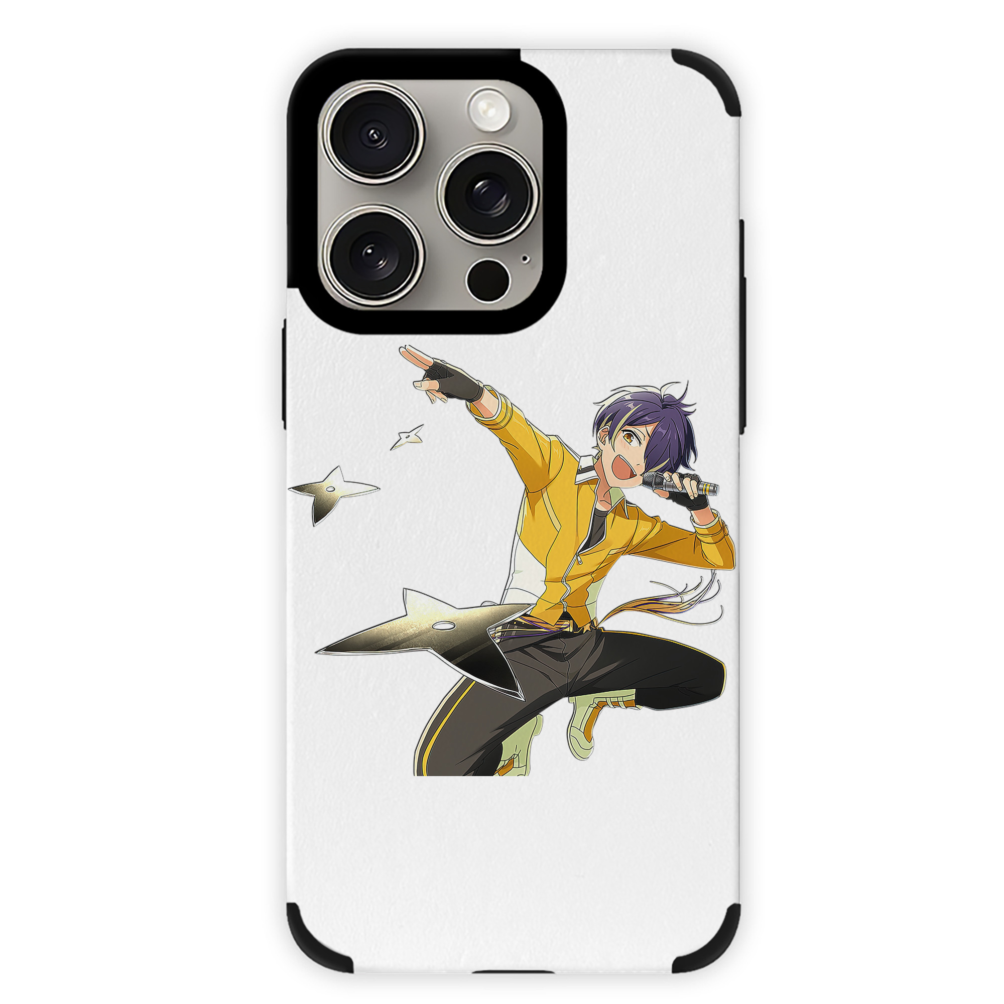 （画像用） あんさんぶるスターズ! Ensemble Stars 【iPhone15ProMax対応】 PUレザー スマホケース 耐衝撃＆黄変防止