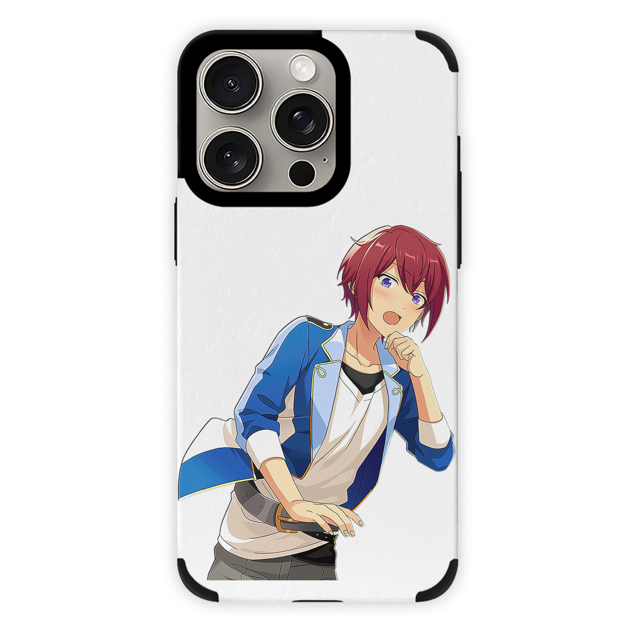 （画像用） あんさんぶるスターズ! Ensemble Stars 【iPhone15ProMax対応】 PUレザー スマホケース 耐衝撃＆黄変防止