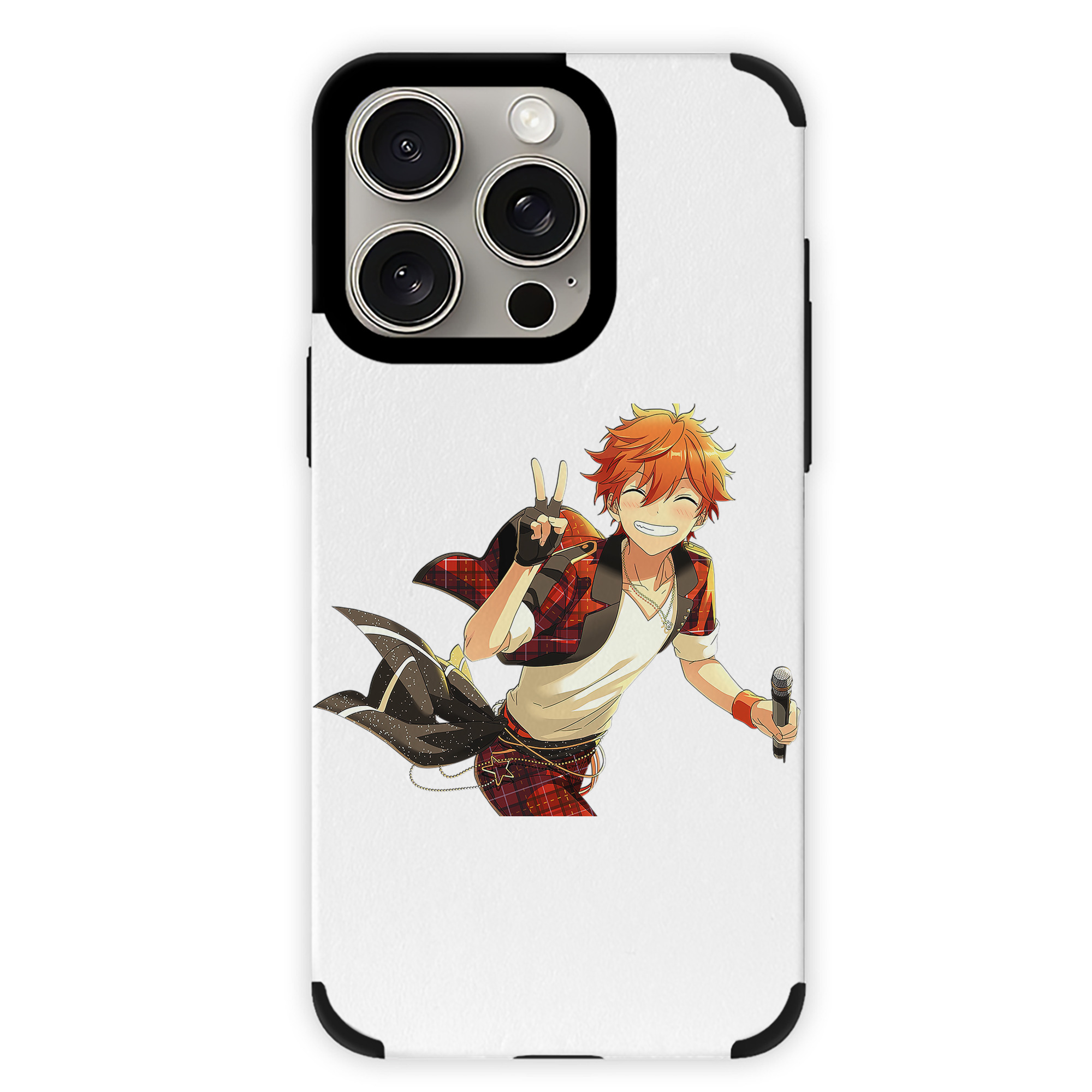 （画像用） あんさんぶるスターズ! Ensemble Stars 【iPhone15ProMax対応】 PUレザー スマホケース 耐衝撃＆黄変防止