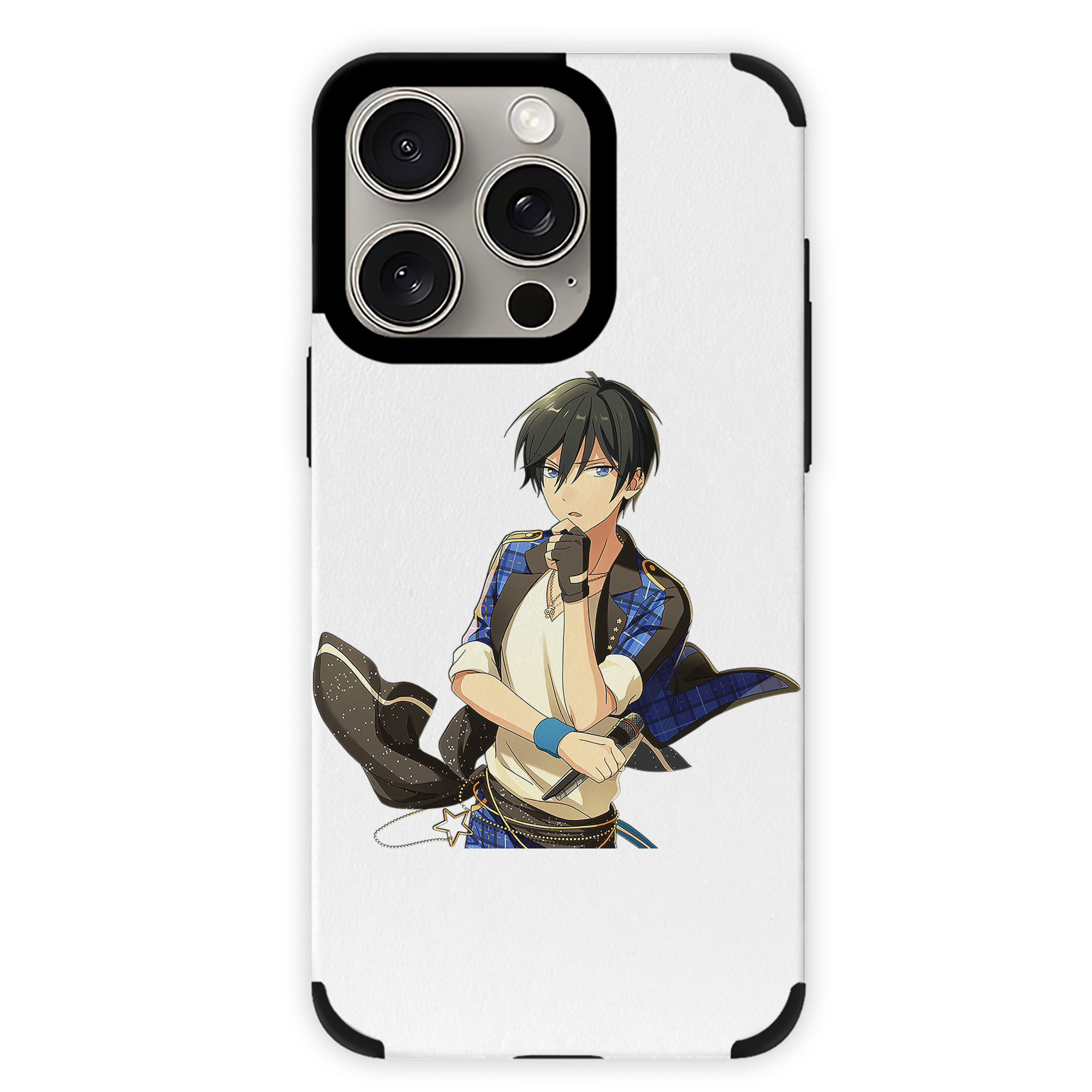 （画像用） あんさんぶるスターズ! Ensemble Stars 【iPhone15ProMax対応】 PUレザー スマホケース 耐衝撃＆黄変防止