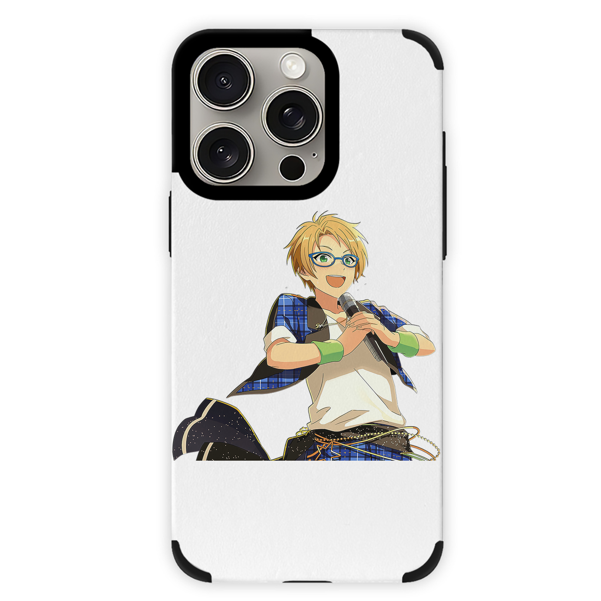 （画像用） あんさんぶるスターズ! Ensemble Stars 【iPhone15ProMax対応】 PUレザー スマホケース 耐衝撃＆黄変防止