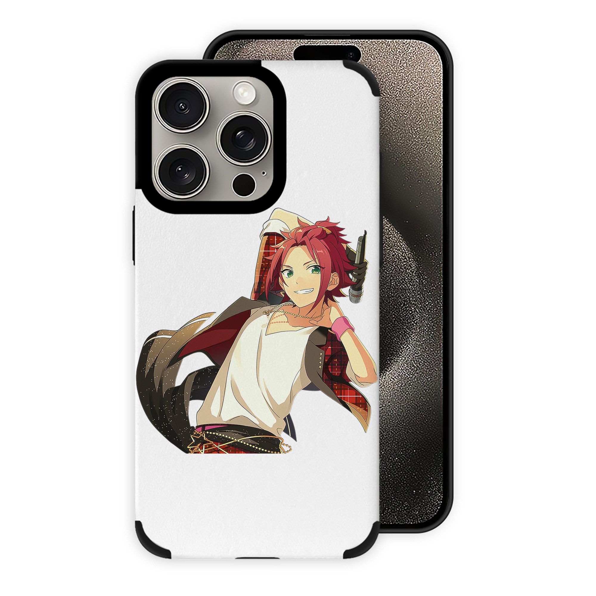 （画像用） あんさんぶるスターズ! Ensemble Stars 【iPhone15ProMax対応】 PUレザー スマホケース 耐衝撃＆黄変防止
