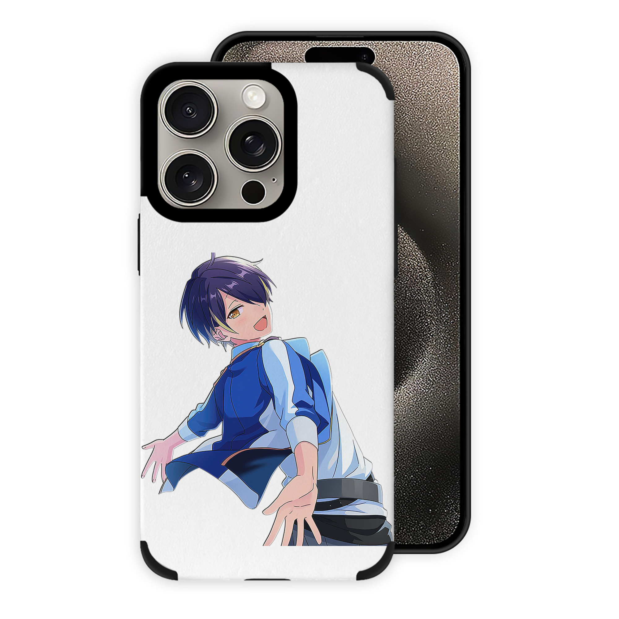 （画像用） あんさんぶるスターズ! Ensemble Stars 【iPhone15ProMax対応】 PUレザー スマホケース 耐衝撃＆黄変防止