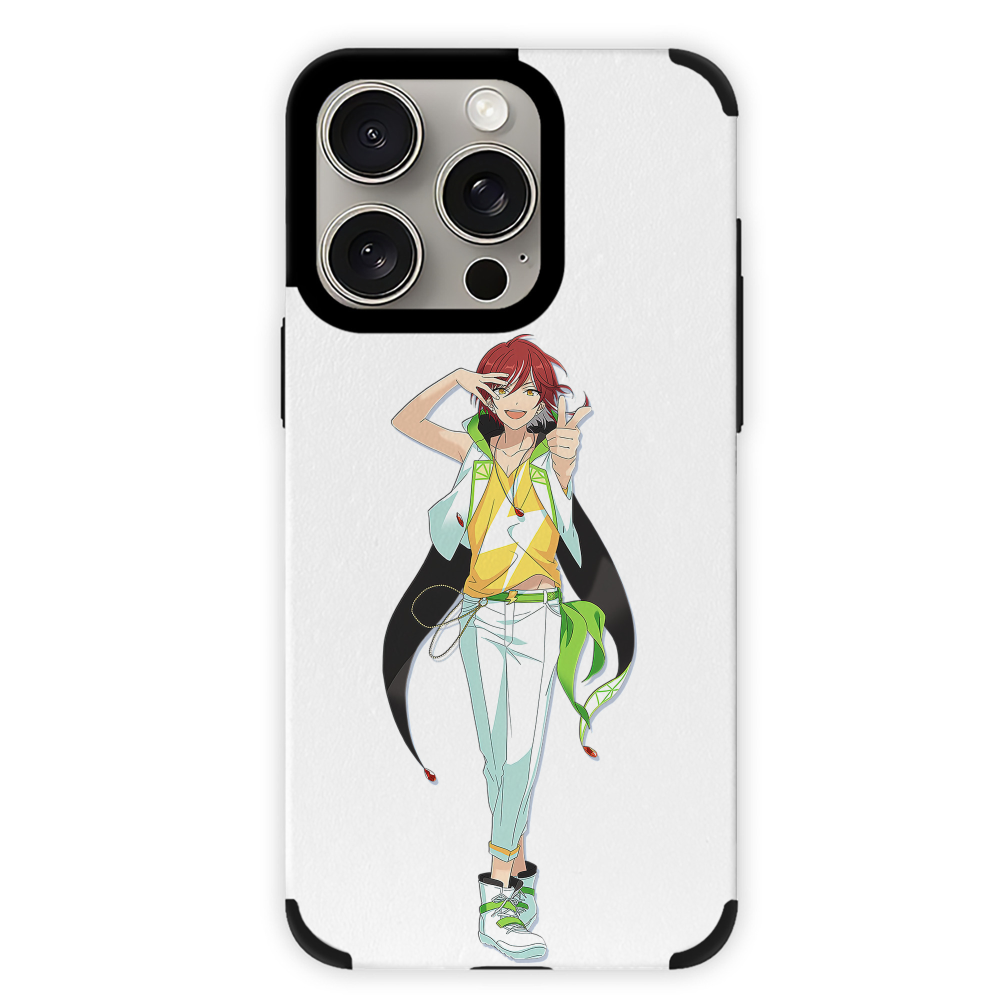 （画像用） あんさんぶるスターズ! Ensemble Stars 【iPhone15ProMax対応】 PUレザー スマホケース 耐衝撃＆黄変防止