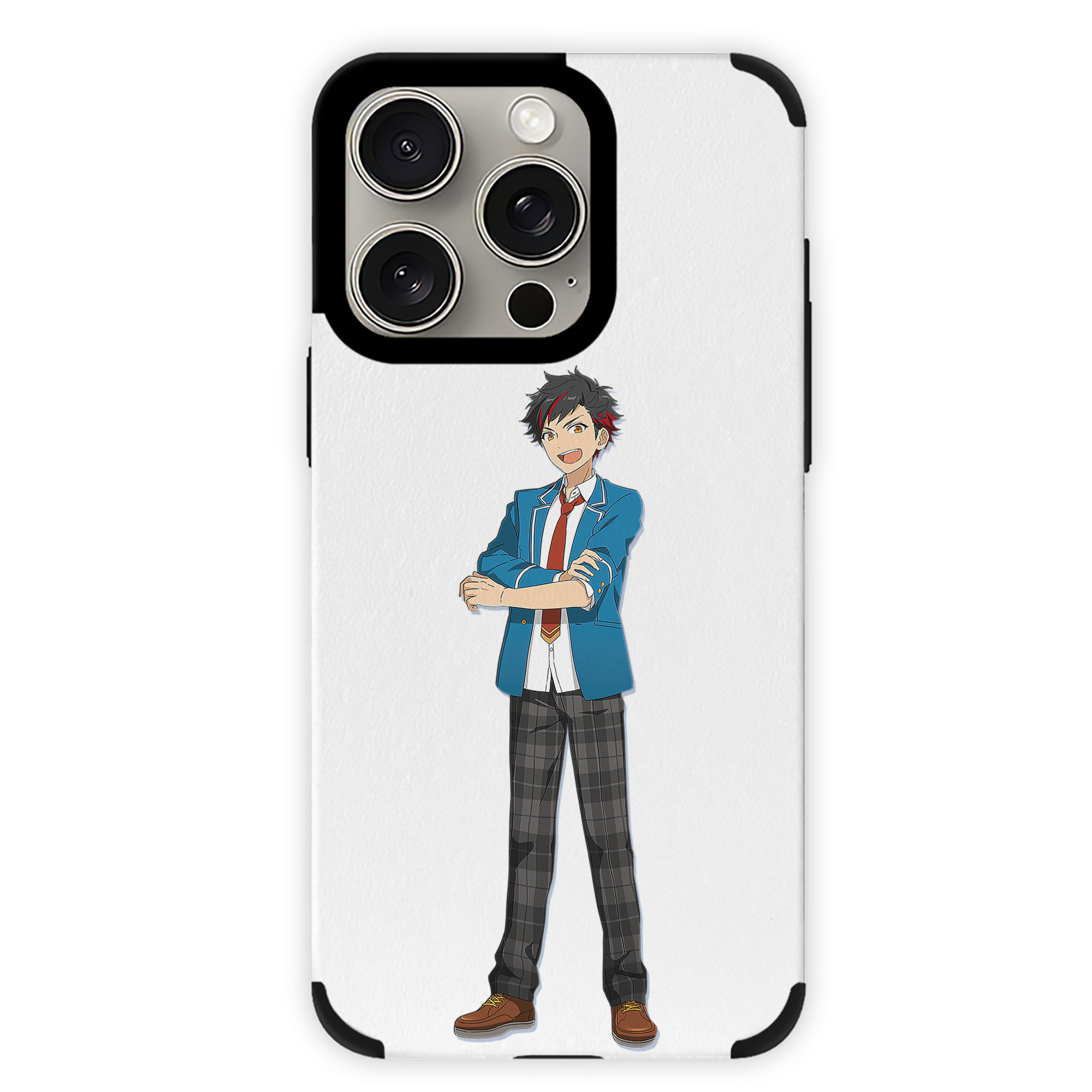 （画像用） あんさんぶるスターズ! Ensemble Stars 【iPhone15ProMax対応】 PUレザー スマホケース 耐衝撃＆黄変防止