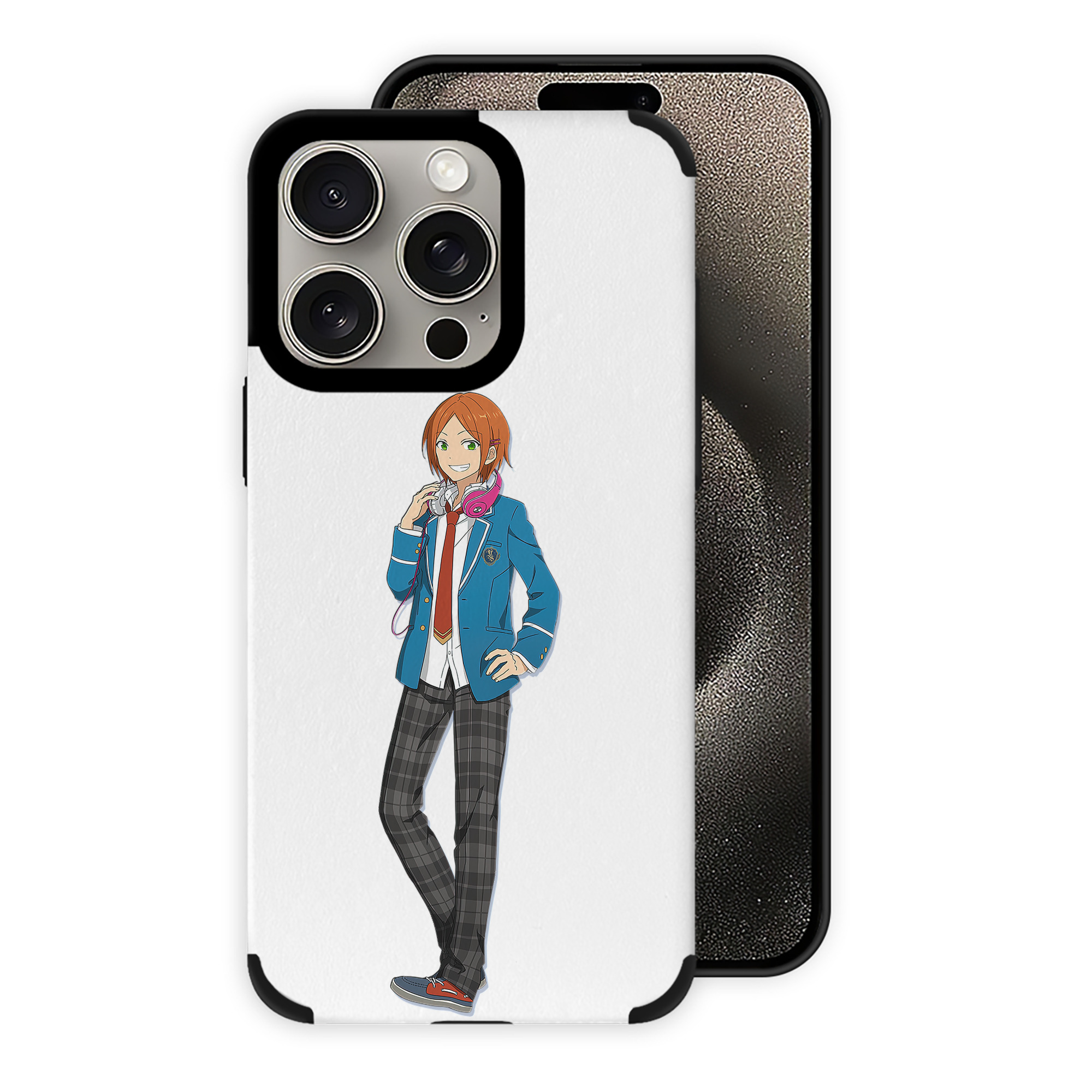 （画像用） あんさんぶるスターズ! Ensemble Stars 【iPhone15ProMax対応】 PUレザー スマホケース 耐衝撃＆黄変防止