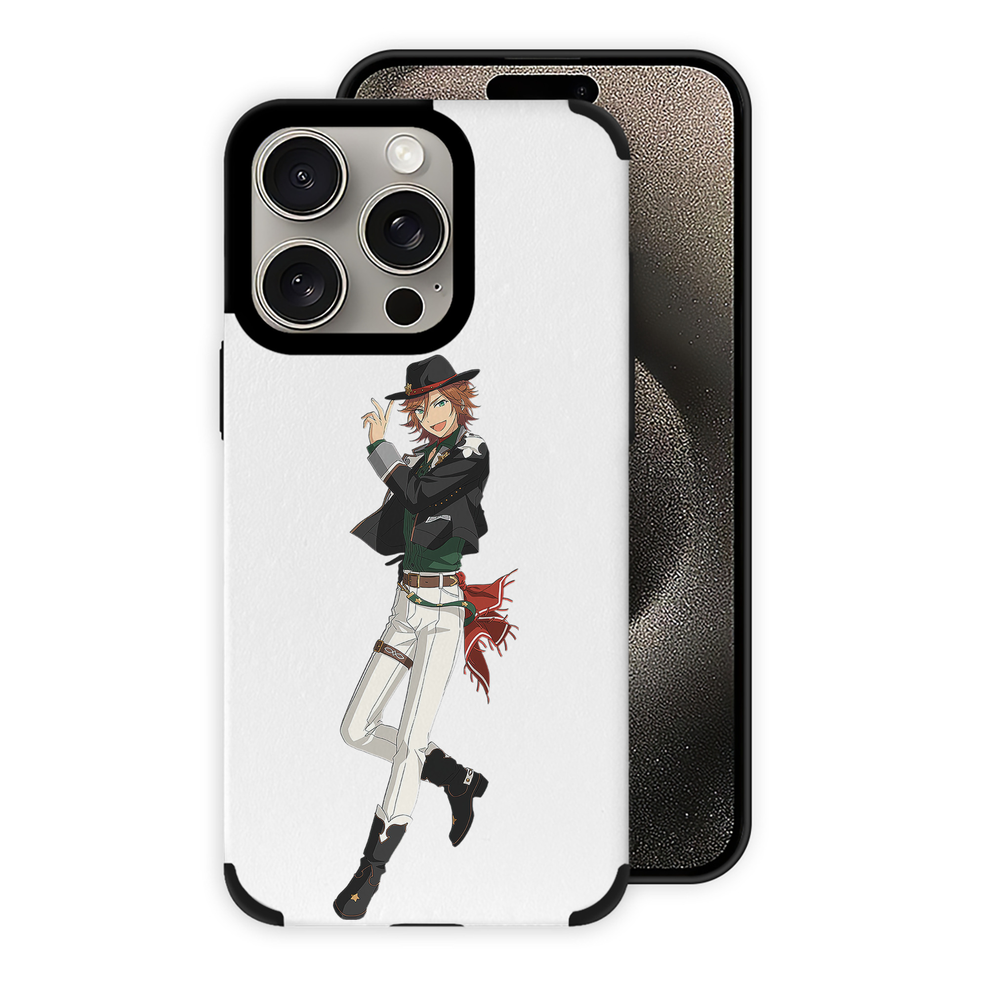 （画像用） あんさんぶるスターズ! Ensemble Stars 【iPhone15ProMax対応】 PUレザー スマホケース 耐衝撃＆黄変防止