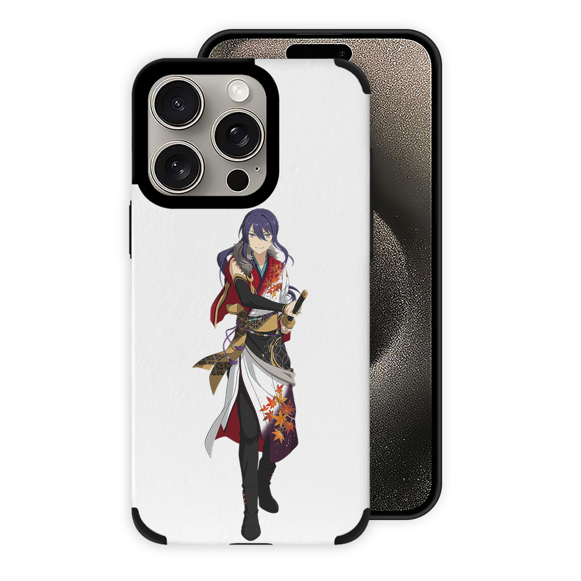 （画像用） あんさんぶるスターズ! Ensemble Stars 【iPhone15ProMax対応】 PUレザー スマホケース 耐衝撃＆黄変防止
