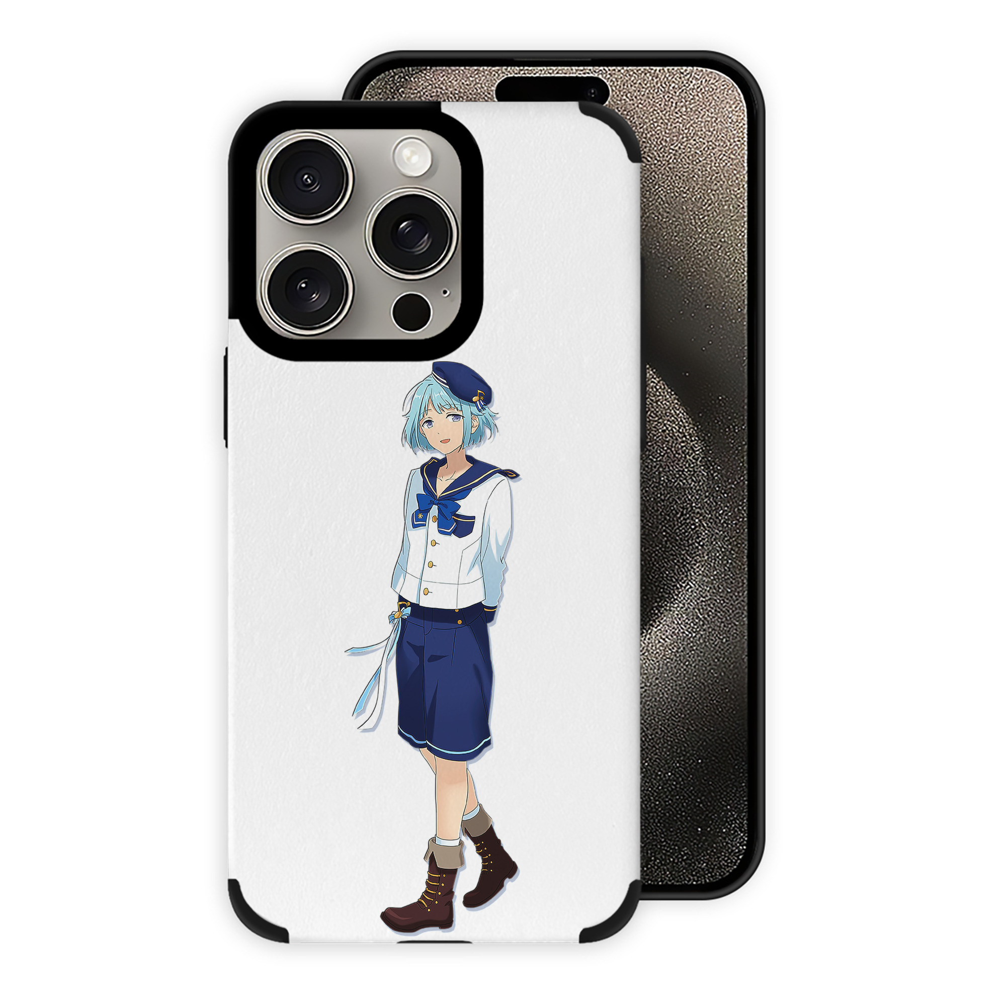 （画像用） あんさんぶるスターズ! Ensemble Stars 【iPhone15ProMax対応】 PUレザー スマホケース 耐衝撃＆黄変防止
