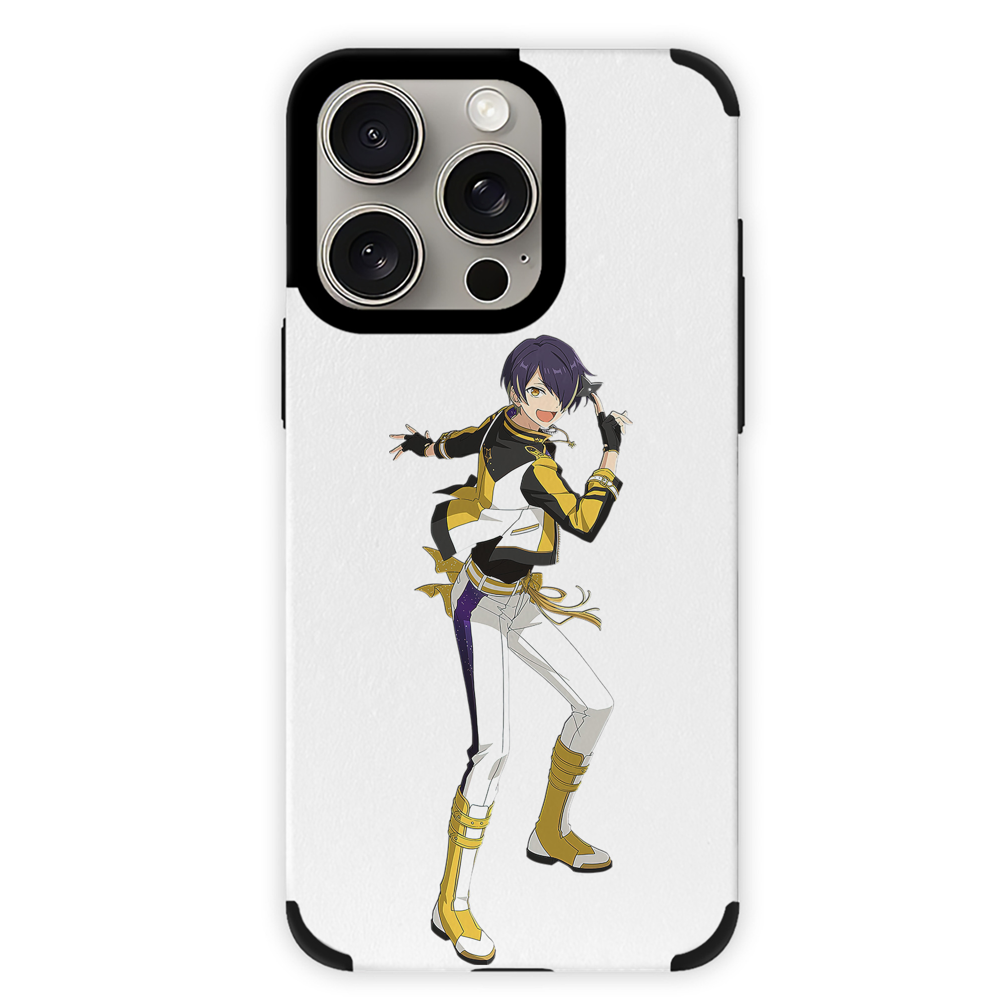 （画像用） あんさんぶるスターズ! Ensemble Stars 【iPhone15ProMax対応】 PUレザー スマホケース 耐衝撃＆黄変防止