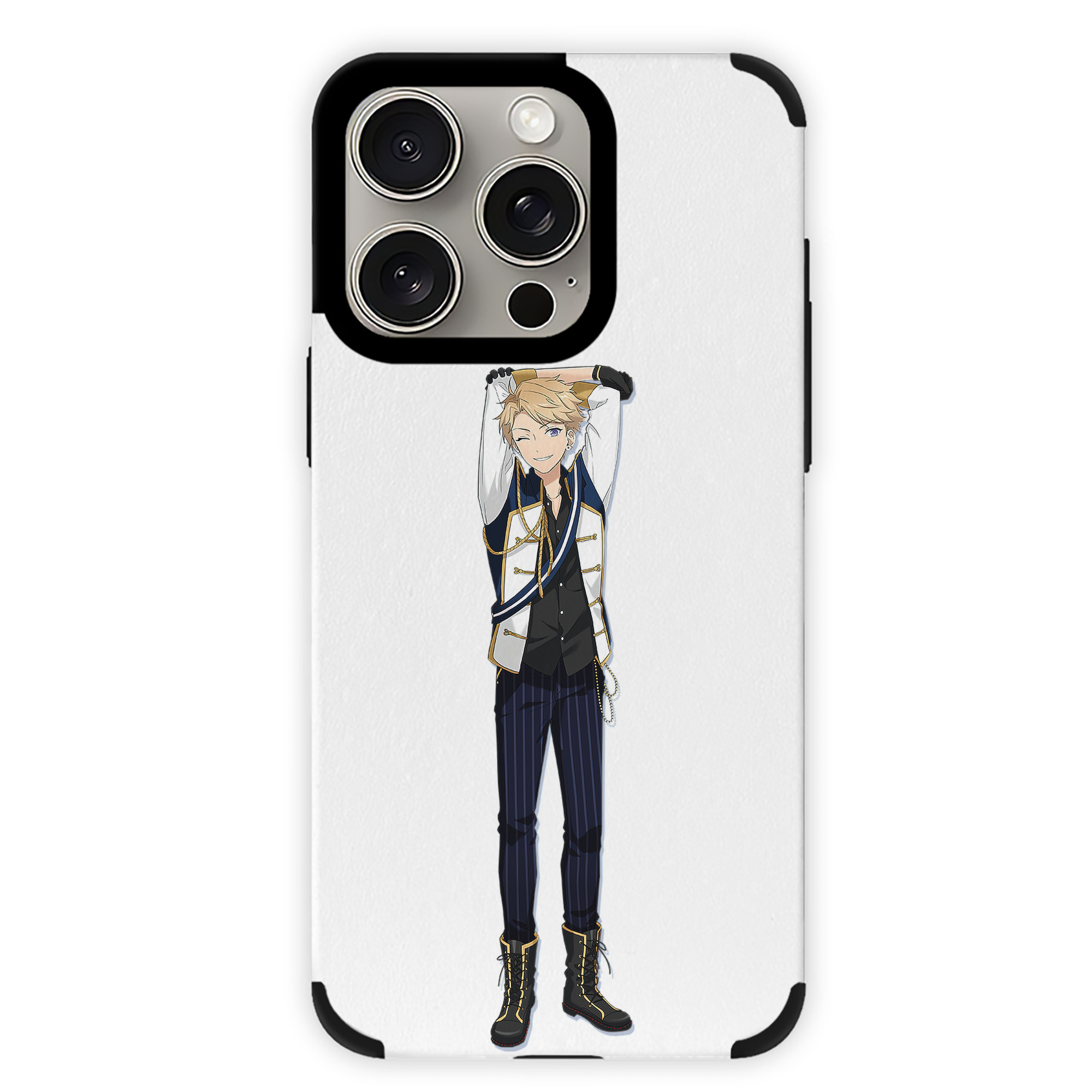 （画像用） あんさんぶるスターズ! Ensemble Stars 【iPhone15ProMax対応】 PUレザー スマホケース 耐衝撃＆黄変防止