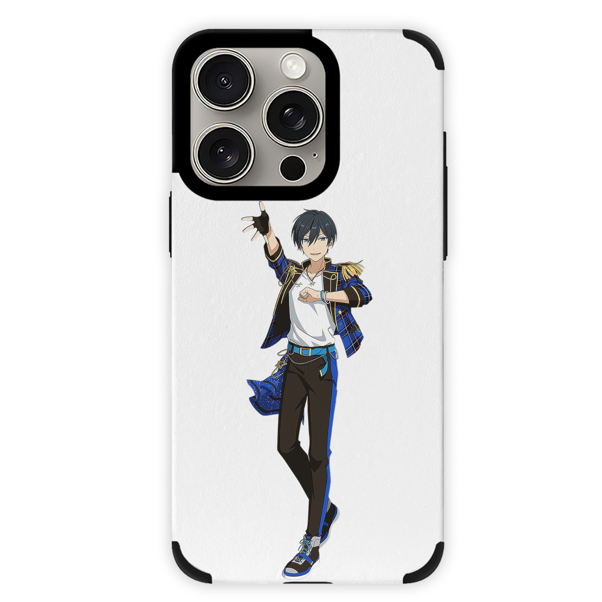 （画像用） あんさんぶるスターズ! Ensemble Stars 【iPhone15ProMax対応】 PUレザー スマホケース 耐衝撃＆黄変防止