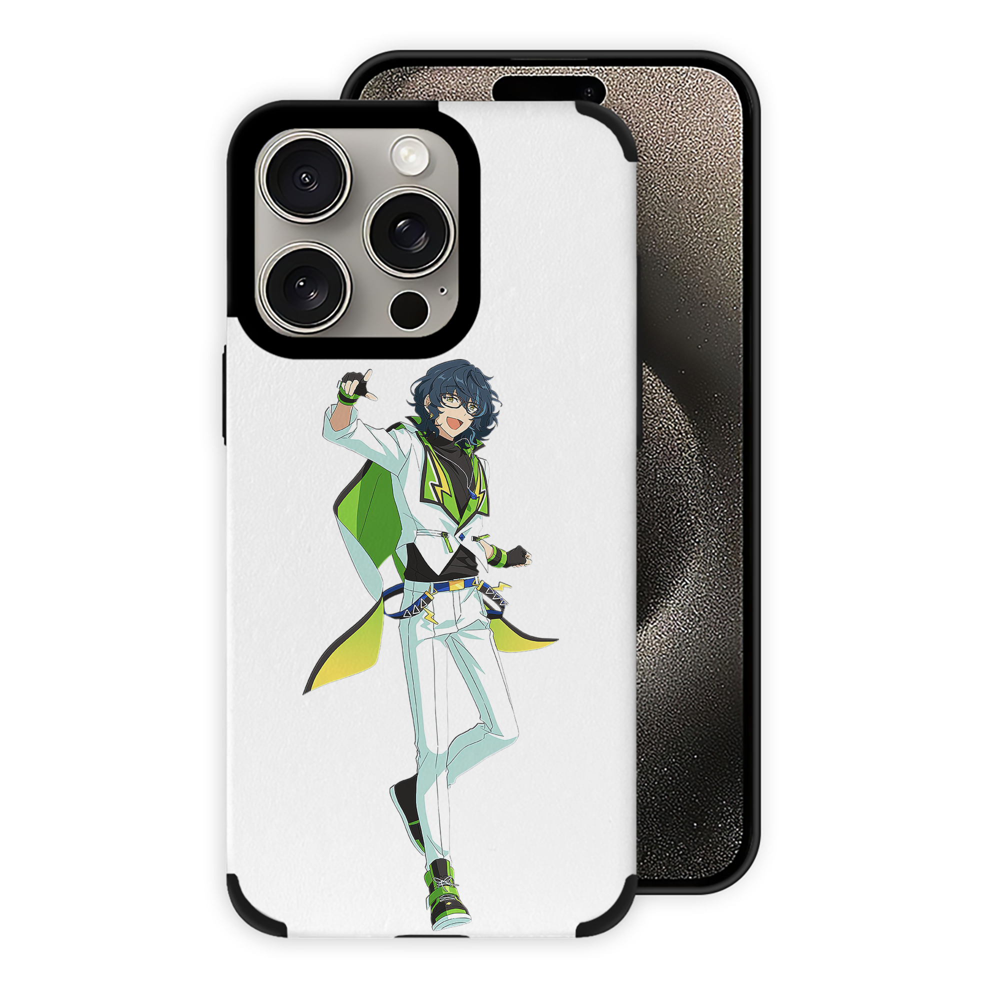 （画像用） あんさんぶるスターズ! Ensemble Stars 【iPhone15ProMax対応】 PUレザー スマホケース 耐衝撃＆黄変防止
