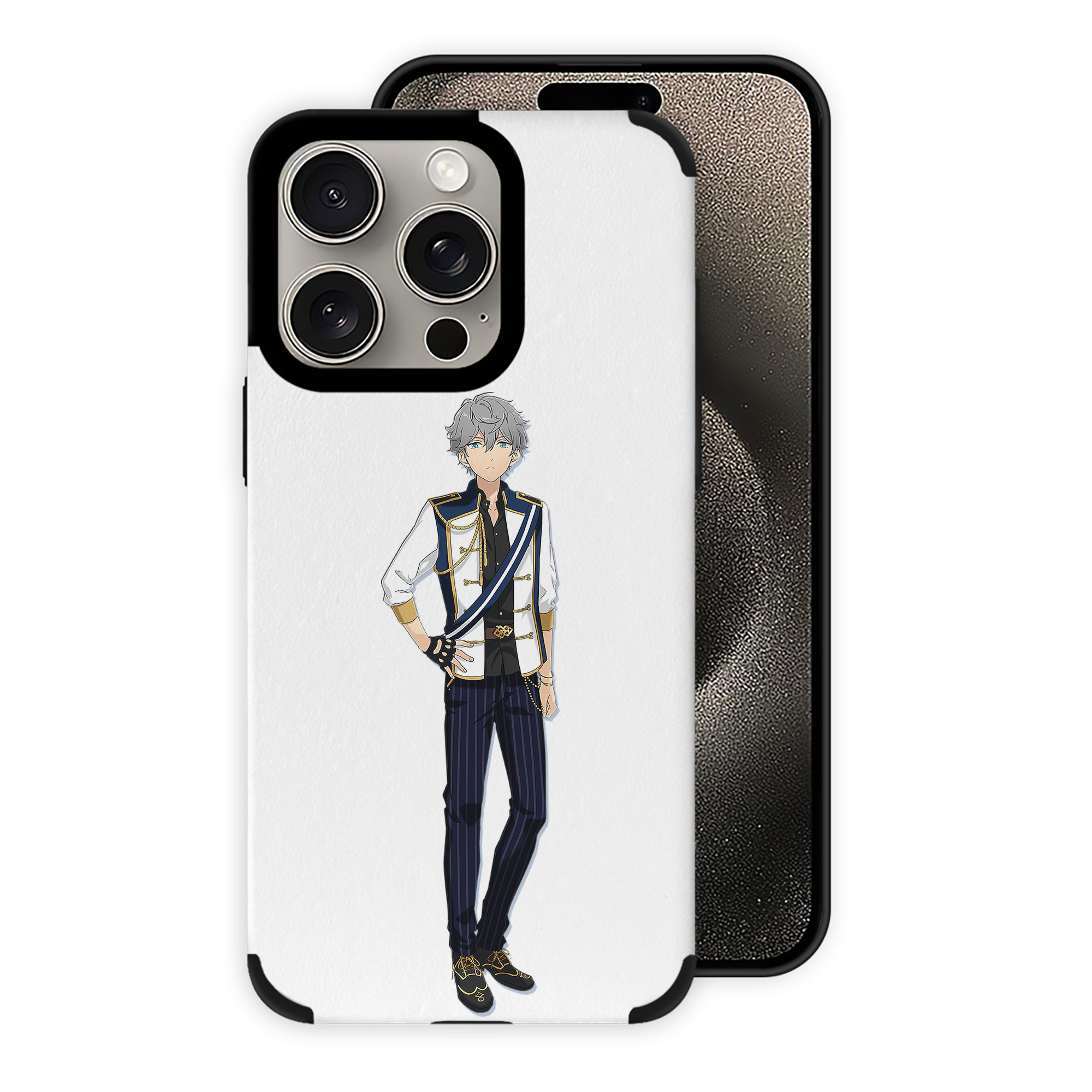 （画像用） あんさんぶるスターズ! Ensemble Stars 【iPhone15ProMax対応】 PUレザー スマホケース 耐衝撃＆黄変防止