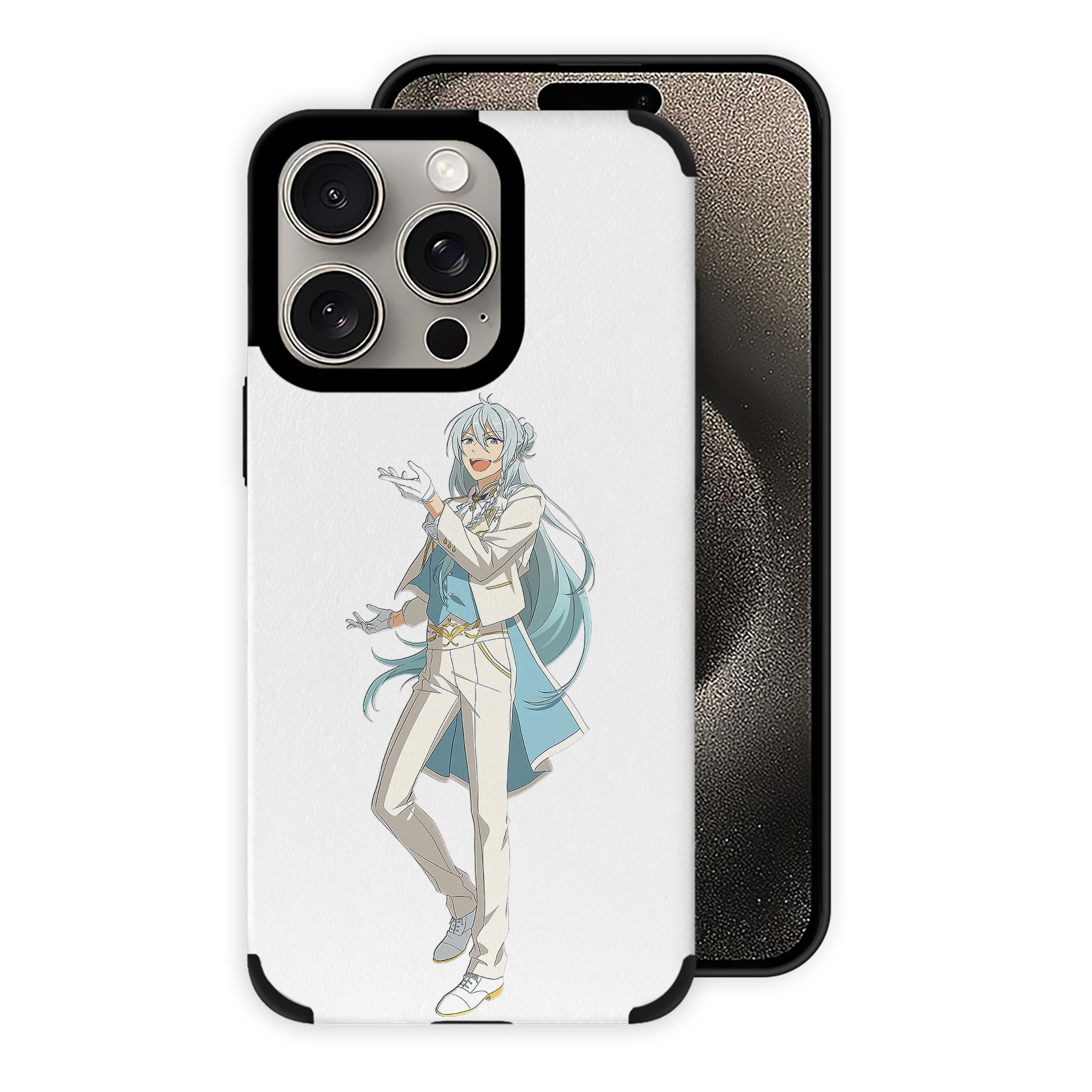 （画像用） あんさんぶるスターズ! Ensemble Stars 【iPhone15ProMax対応】 PUレザー スマホケース 耐衝撃＆黄変防止