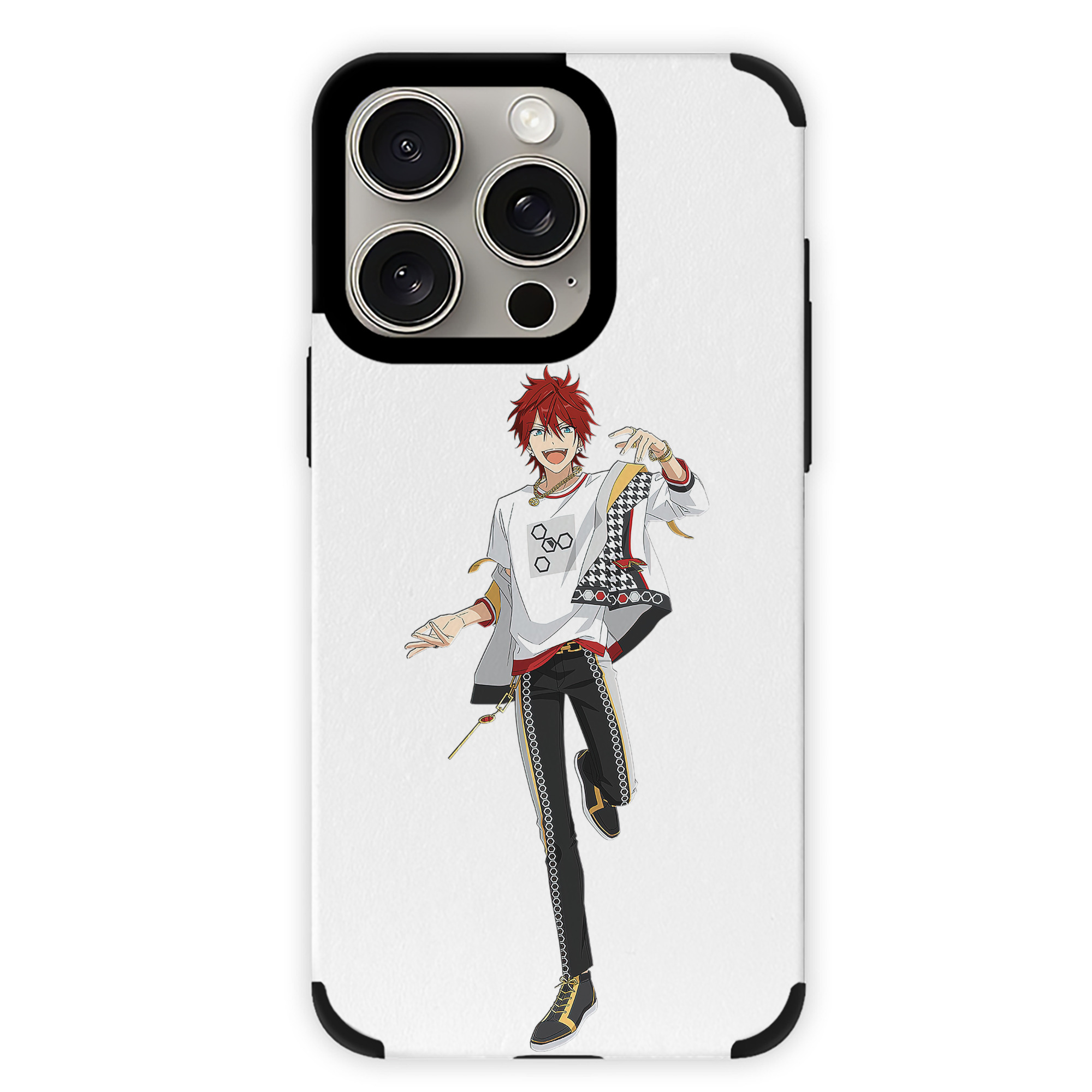（画像用） あんさんぶるスターズ! Ensemble Stars 【iPhone15ProMax対応】 PUレザー スマホケース 耐衝撃＆黄変防止