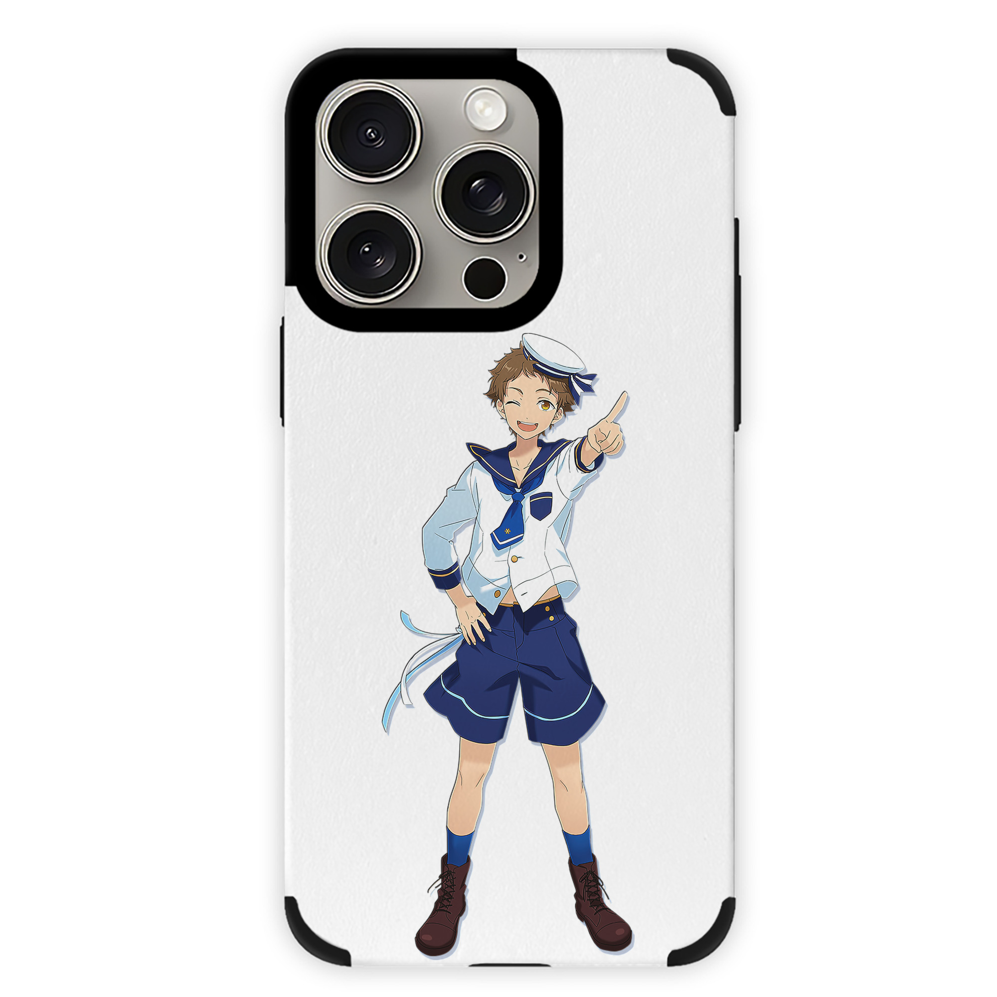 （画像用） あんさんぶるスターズ! Ensemble Stars 【iPhone15ProMax対応】 PUレザー スマホケース 耐衝撃＆黄変防止