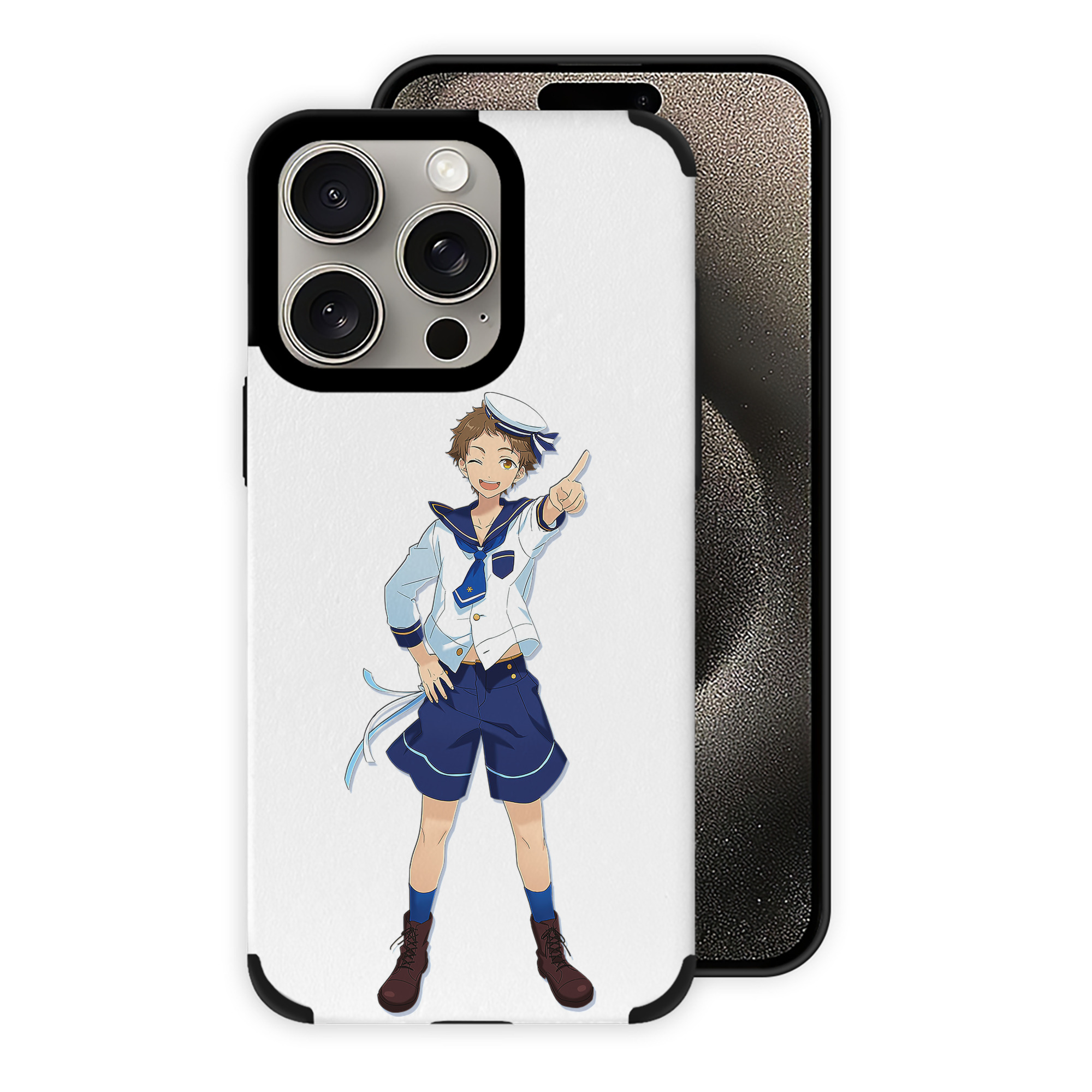 （画像用） あんさんぶるスターズ! Ensemble Stars 【iPhone15ProMax対応】 PUレザー スマホケース 耐衝撃＆黄変防止