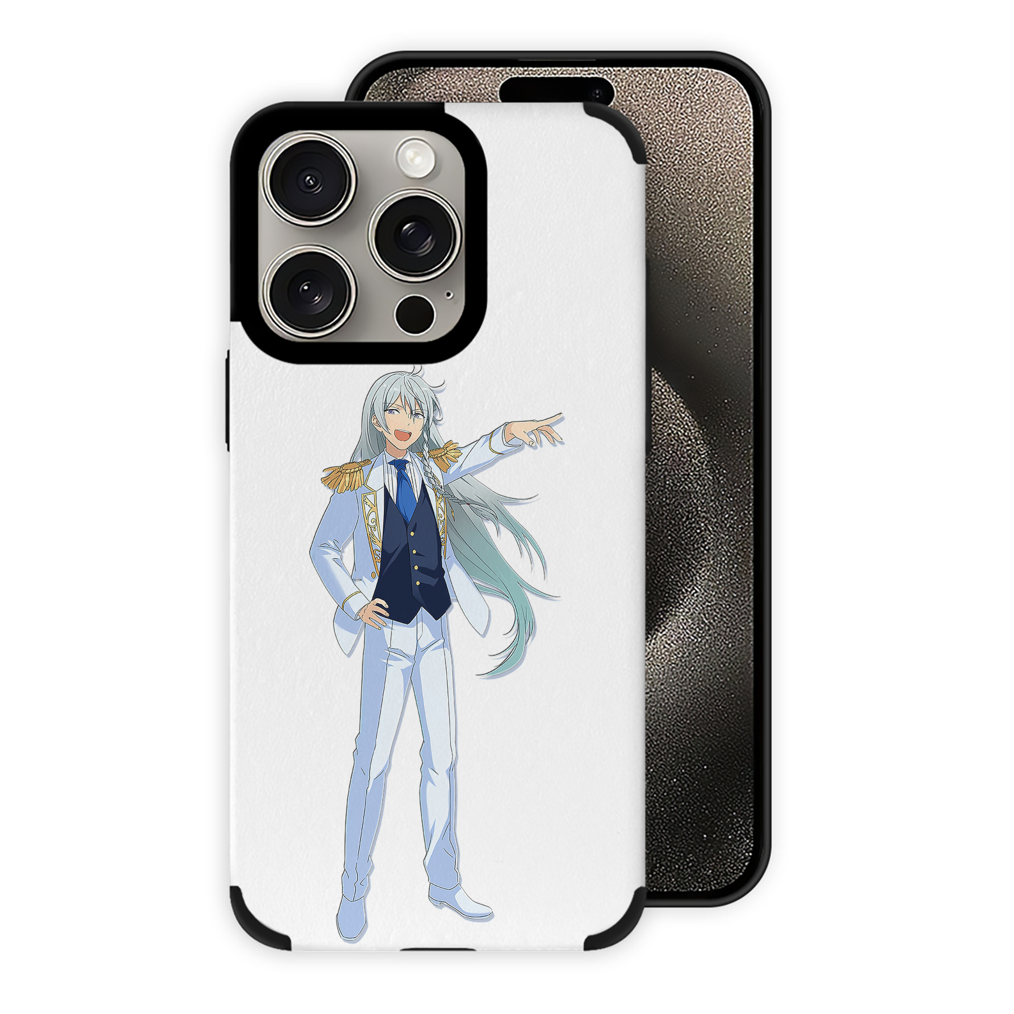 （画像用） あんさんぶるスターズ! Ensemble Stars 【iPhone15ProMax対応】 PUレザー スマホケース 耐衝撃＆黄変防止
