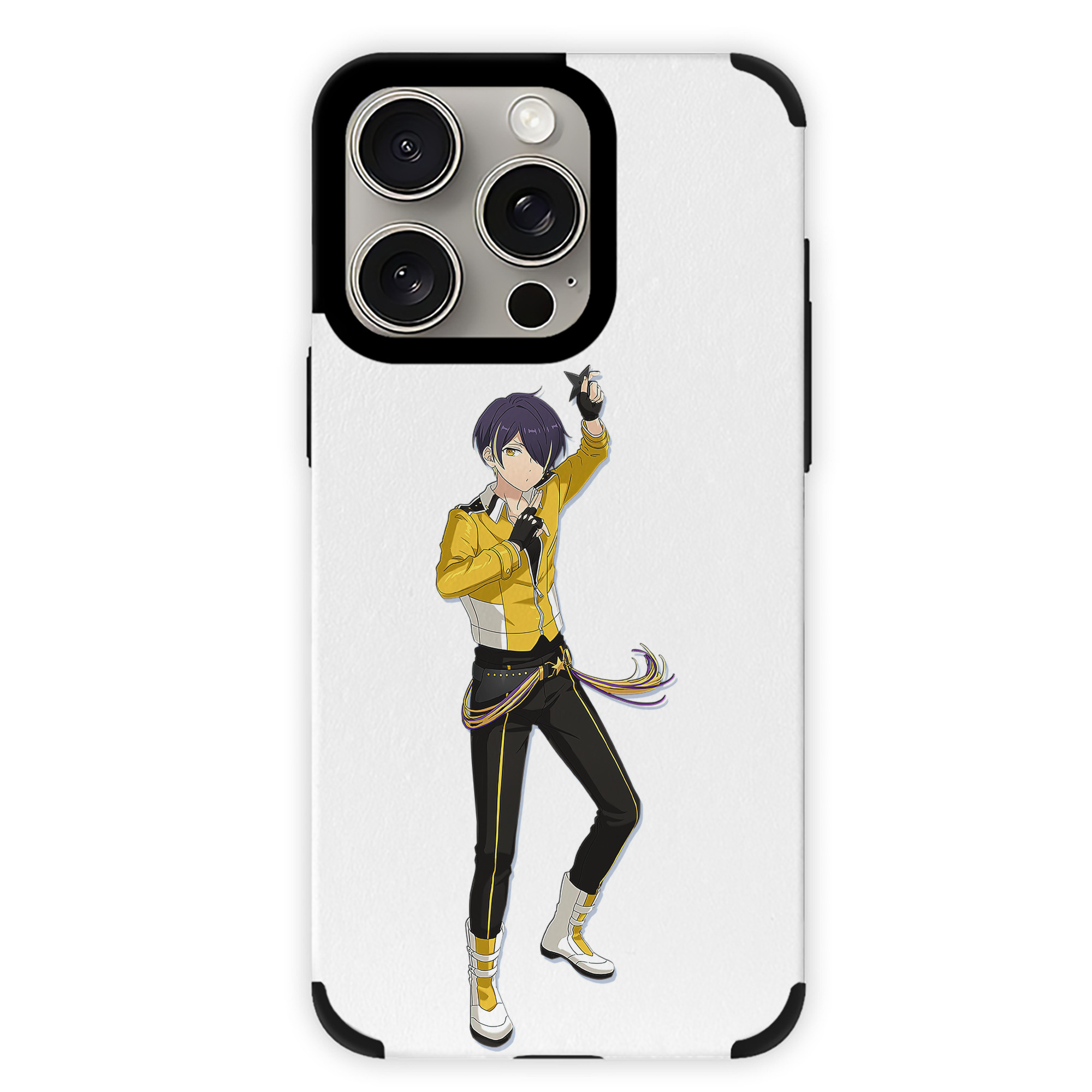 （画像用） あんさんぶるスターズ! Ensemble Stars 【iPhone15ProMax対応】 PUレザー スマホケース 耐衝撃＆黄変防止