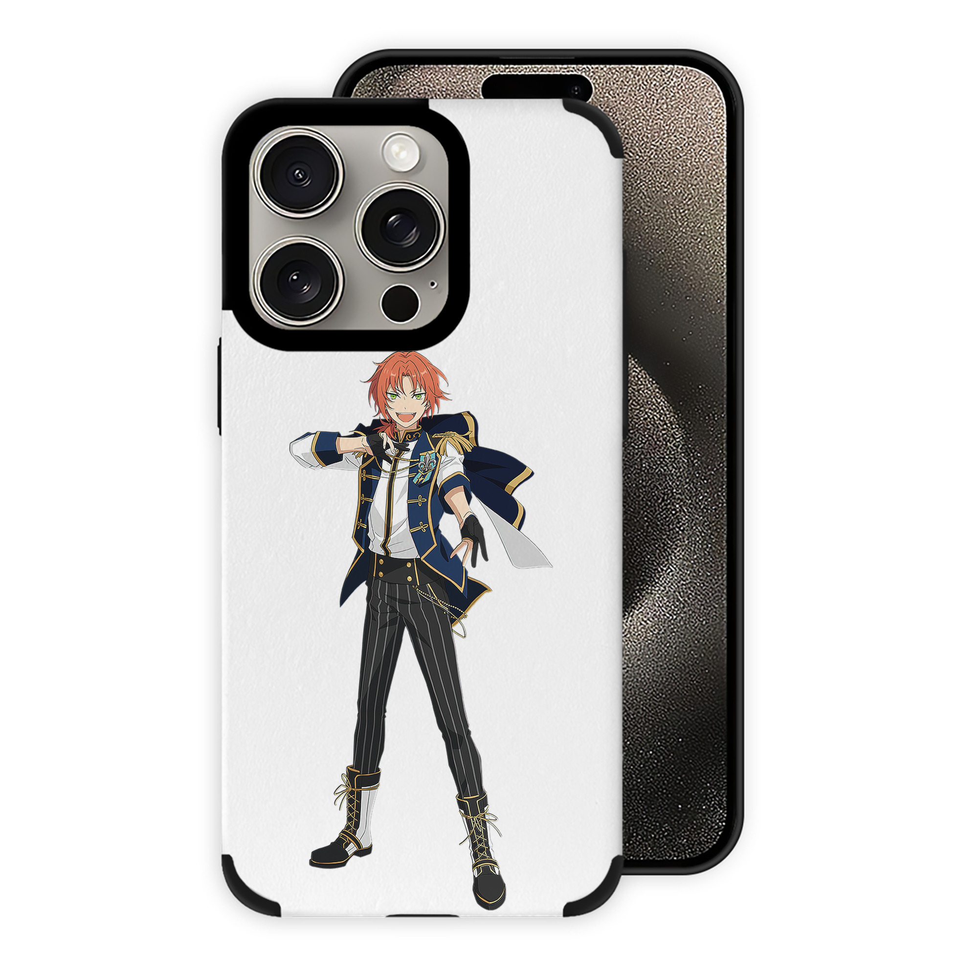 （画像用） あんさんぶるスターズ! Ensemble Stars 【iPhone15ProMax対応】 PUレザー スマホケース 耐衝撃＆黄変防止