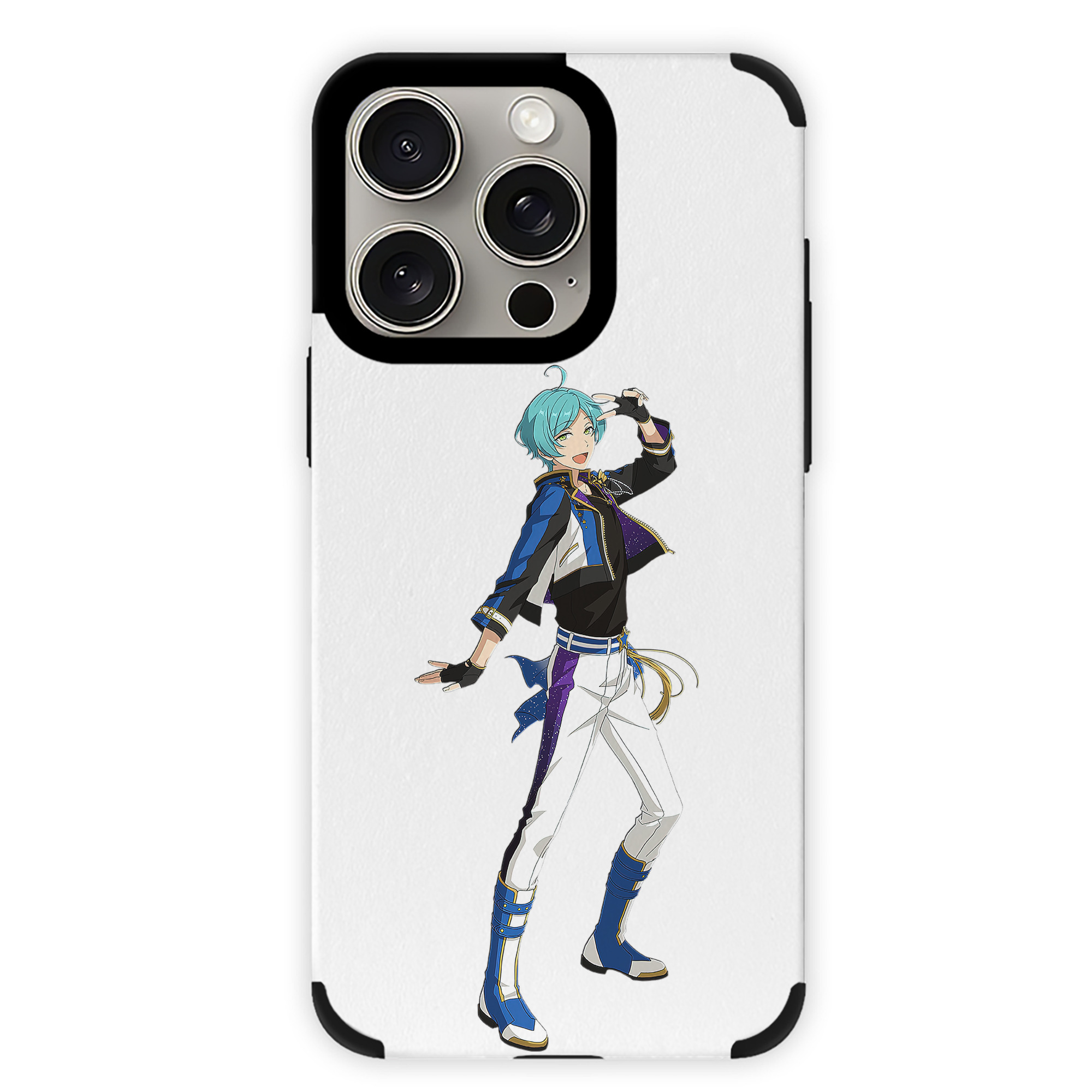 （画像用） あんさんぶるスターズ! Ensemble Stars 【iPhone15ProMax対応】 PUレザー スマホケース 耐衝撃＆黄変防止