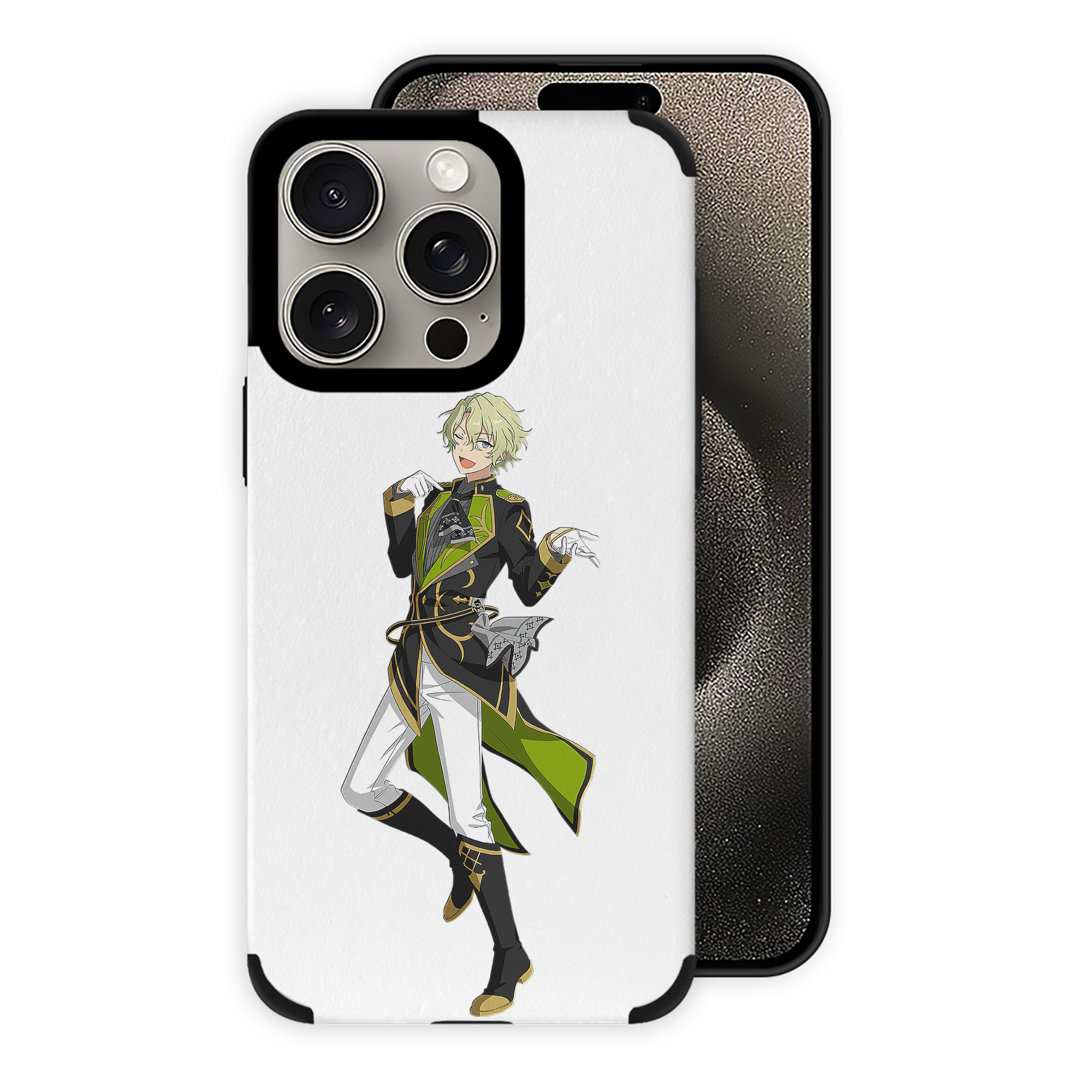（画像用） あんさんぶるスターズ! Ensemble Stars 【iPhone15ProMax対応】 PUレザー スマホケース 耐衝撃＆黄変防止