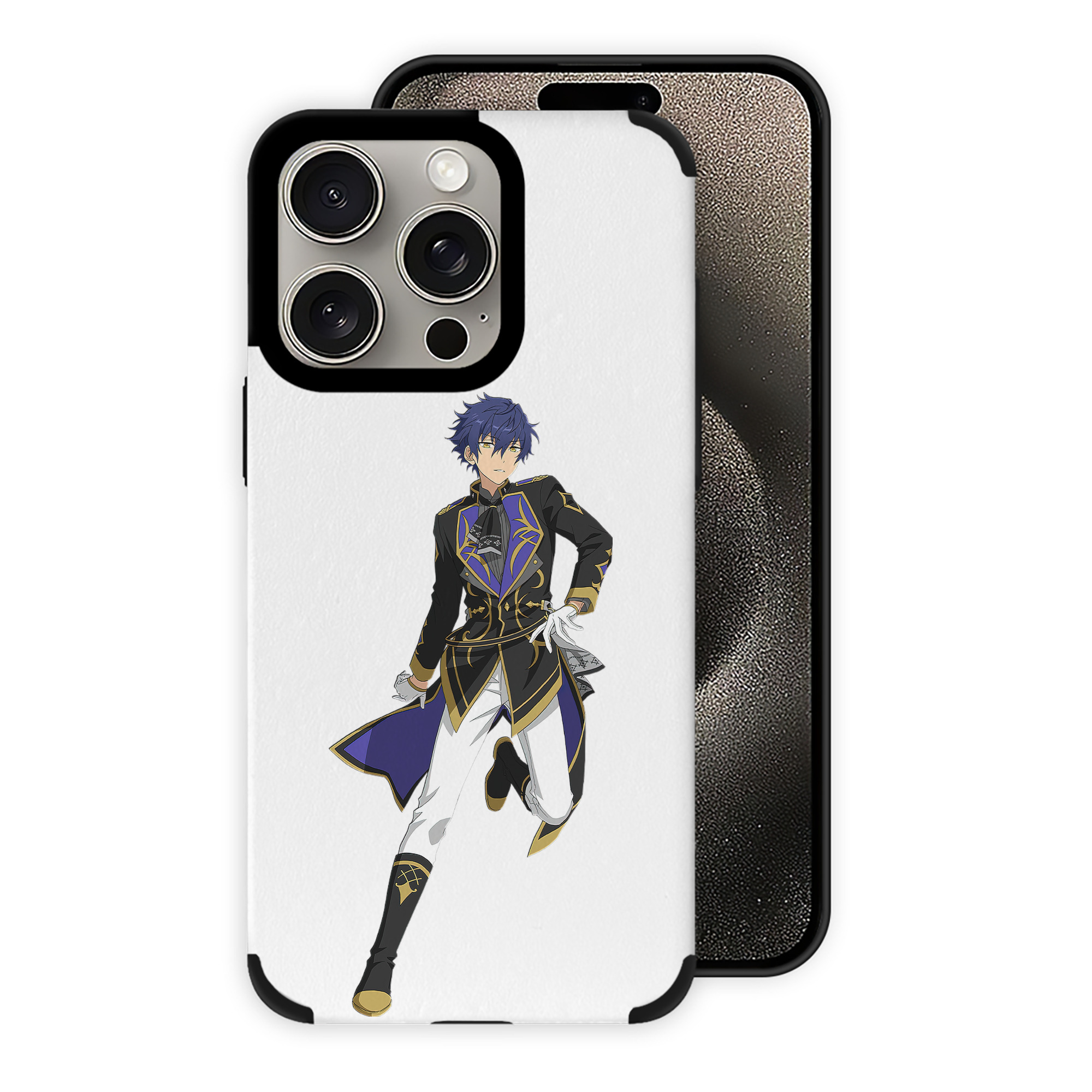 （画像用） あんさんぶるスターズ! Ensemble Stars 【iPhone15ProMax対応】 PUレザー スマホケース 耐衝撃＆黄変防止