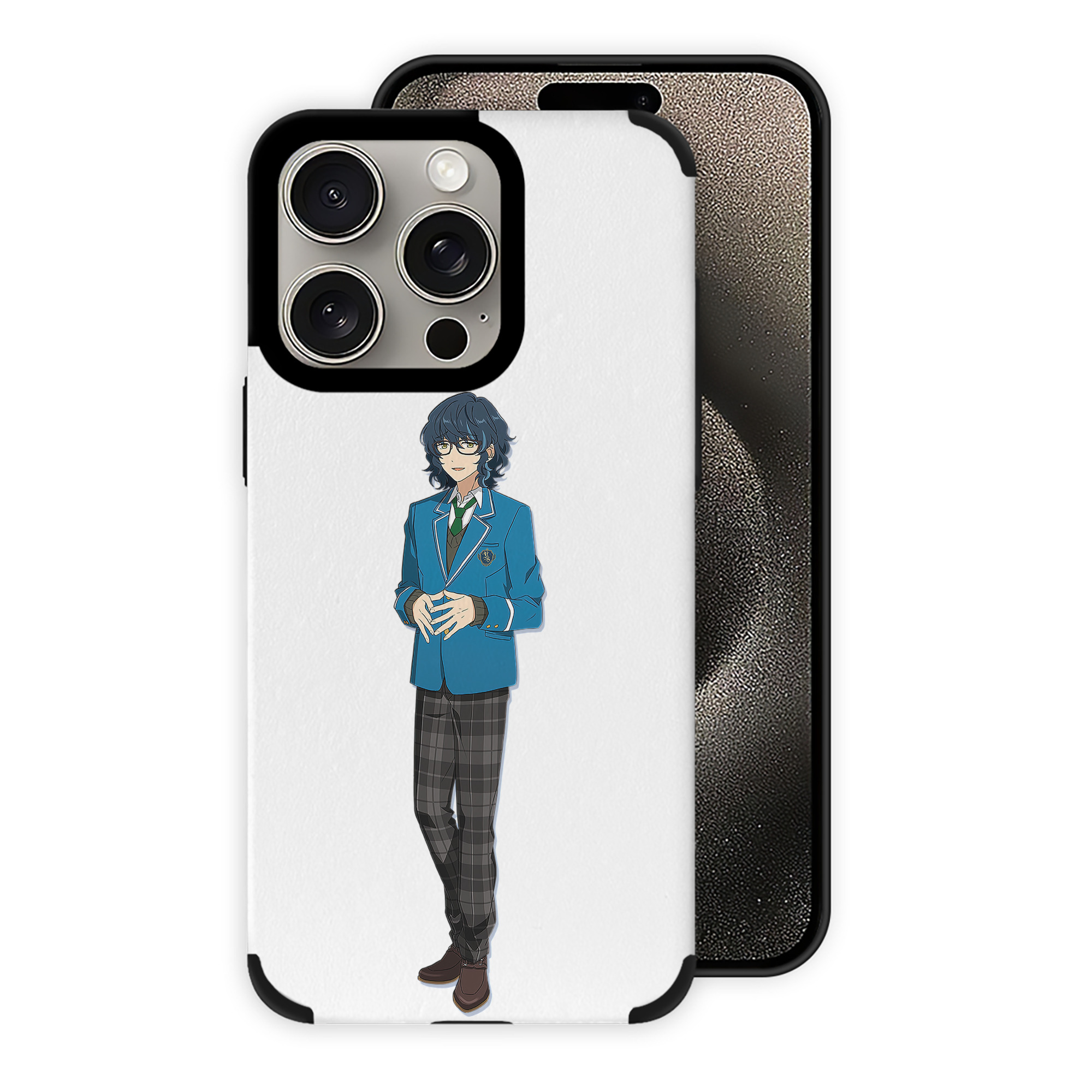 （画像用） あんさんぶるスターズ! Ensemble Stars 【iPhone15ProMax対応】 PUレザー スマホケース 耐衝撃＆黄変防止