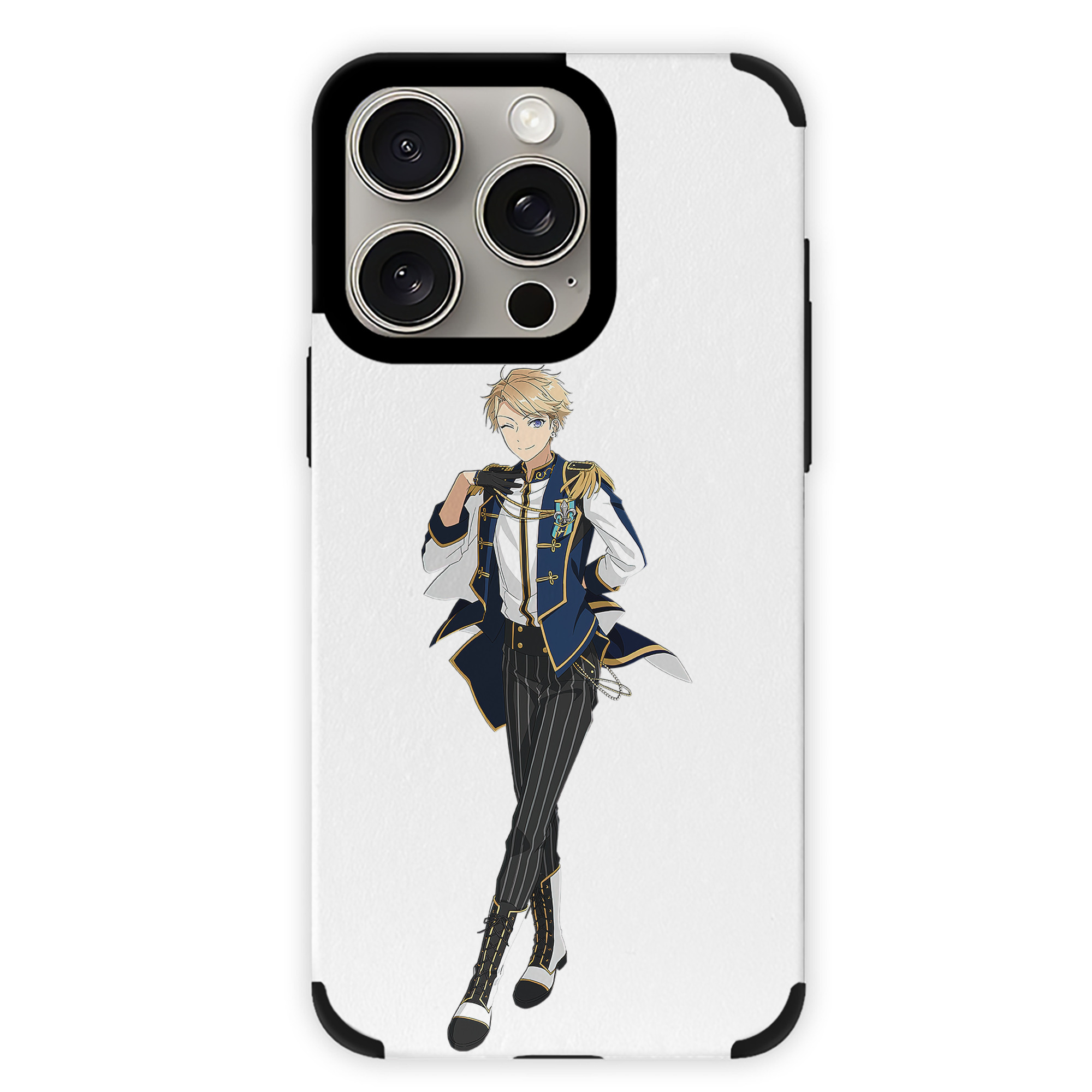 （画像用） あんさんぶるスターズ! Ensemble Stars 【iPhone15ProMax対応】 PUレザー スマホケース 耐衝撃＆黄変防止