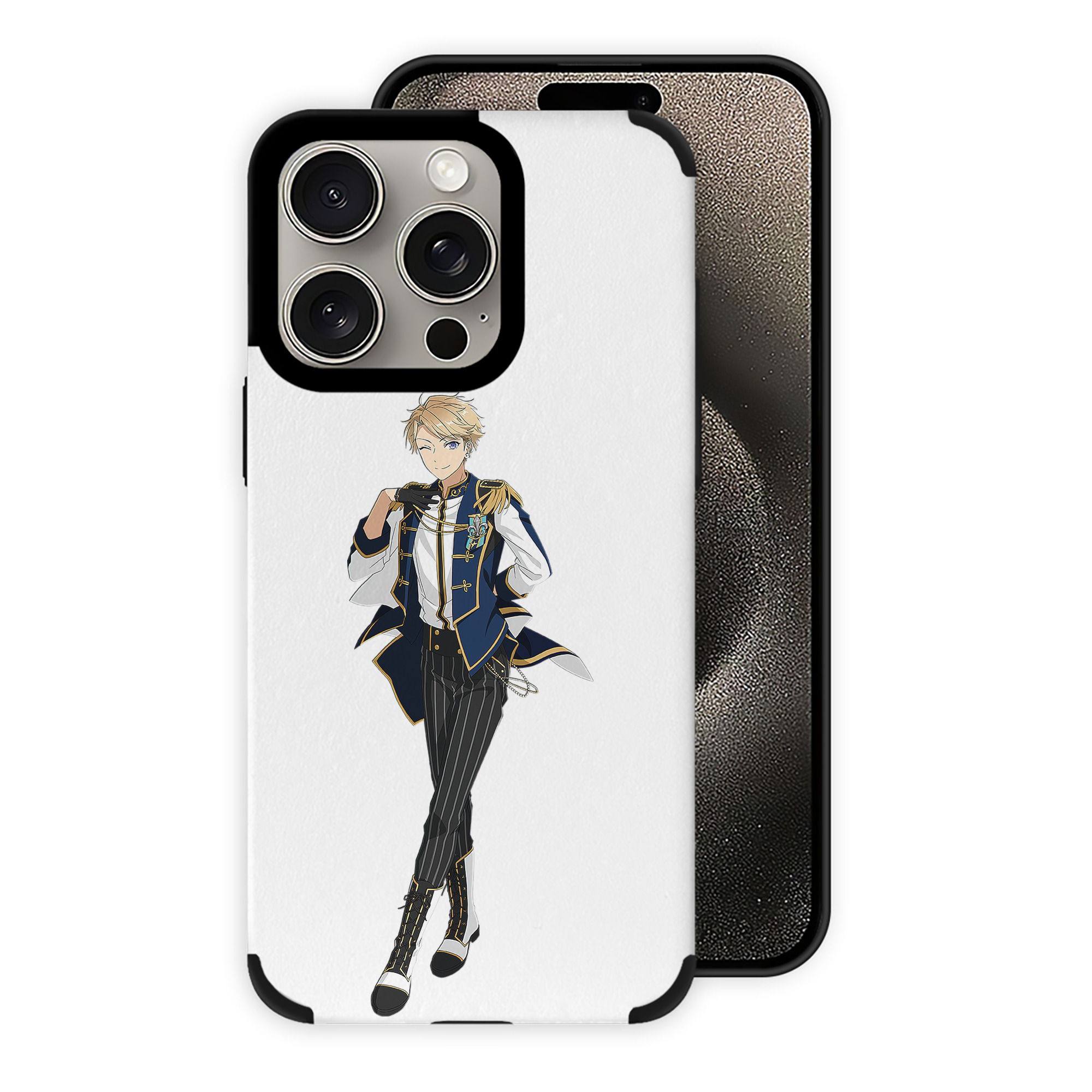 （画像用） あんさんぶるスターズ! Ensemble Stars 【iPhone15ProMax対応】 PUレザー スマホケース 耐衝撃＆黄変防止