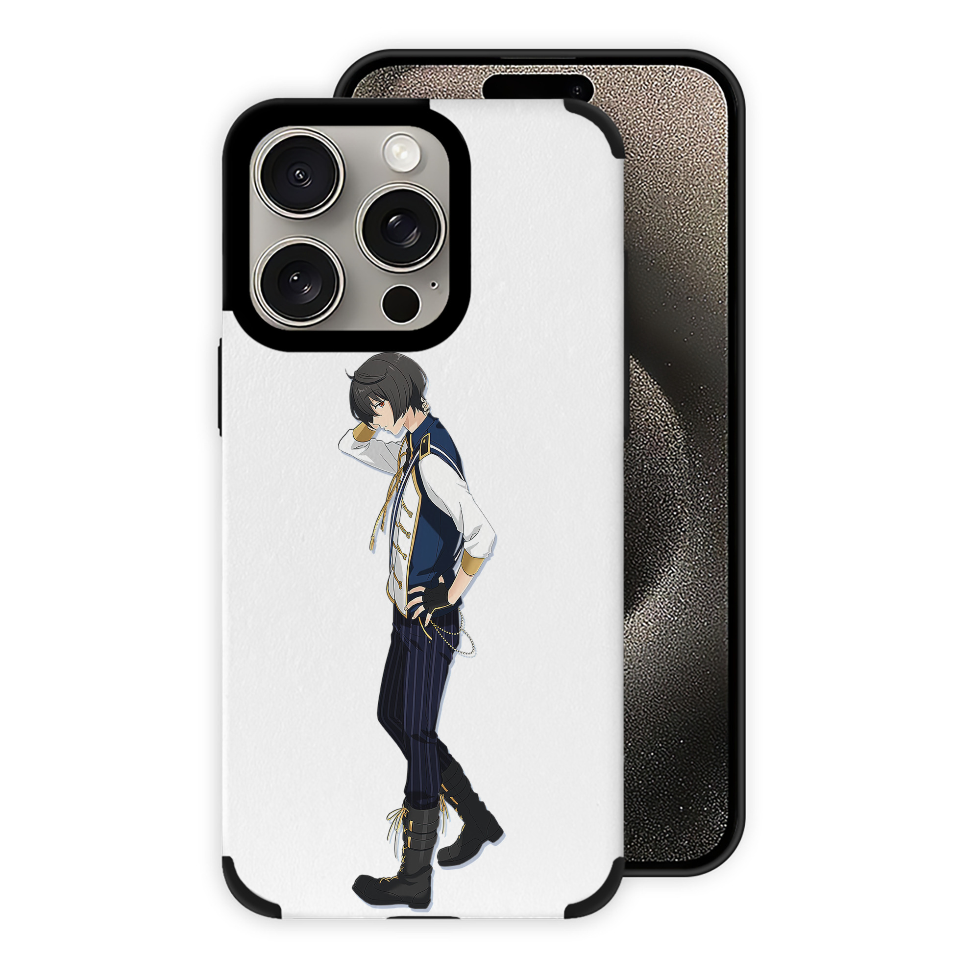 （画像用） あんさんぶるスターズ! Ensemble Stars 【iPhone15ProMax対応】 PUレザー スマホケース 耐衝撃＆黄変防止
