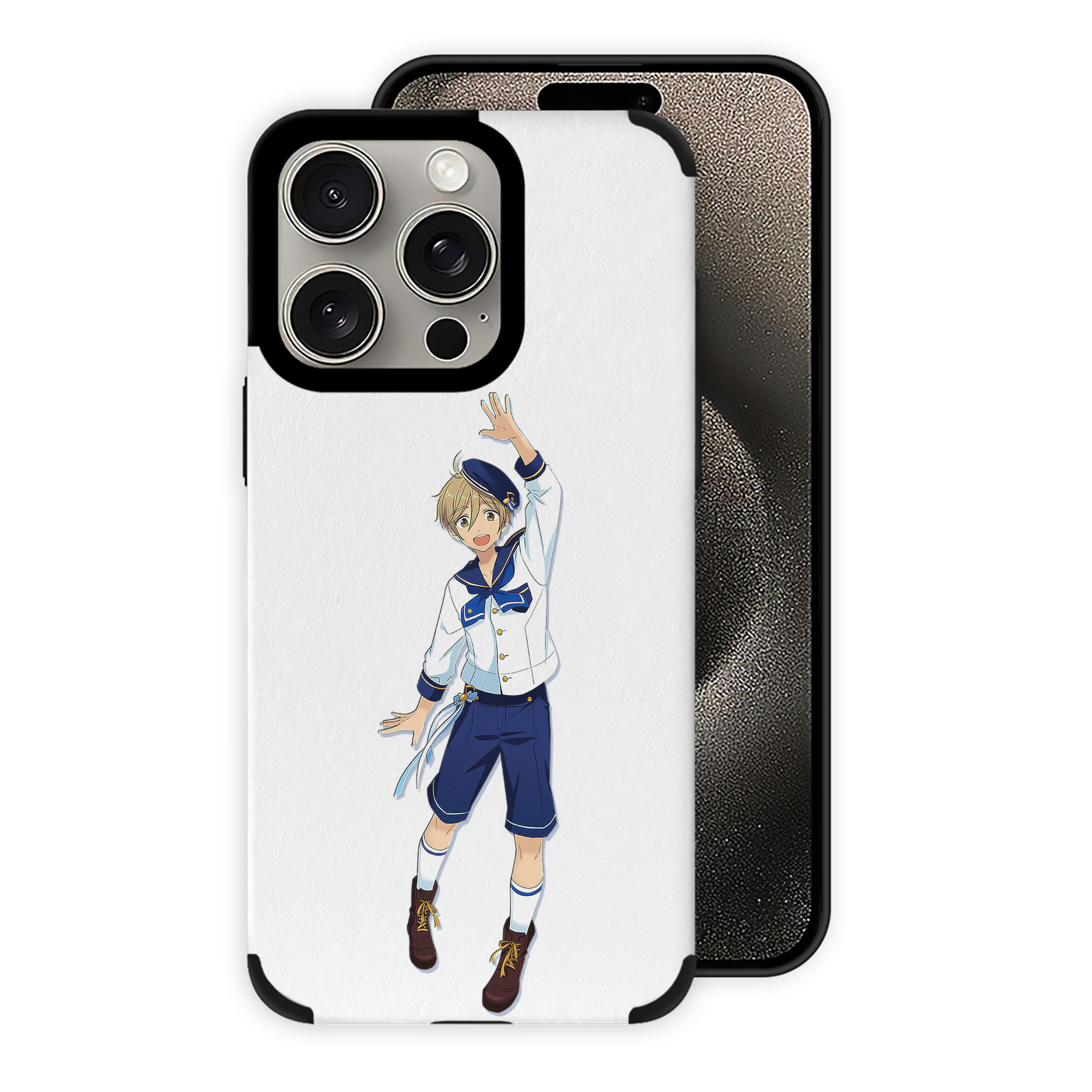 （画像用） あんさんぶるスターズ! Ensemble Stars 【iPhone15ProMax対応】 PUレザー スマホケース 耐衝撃＆黄変防止