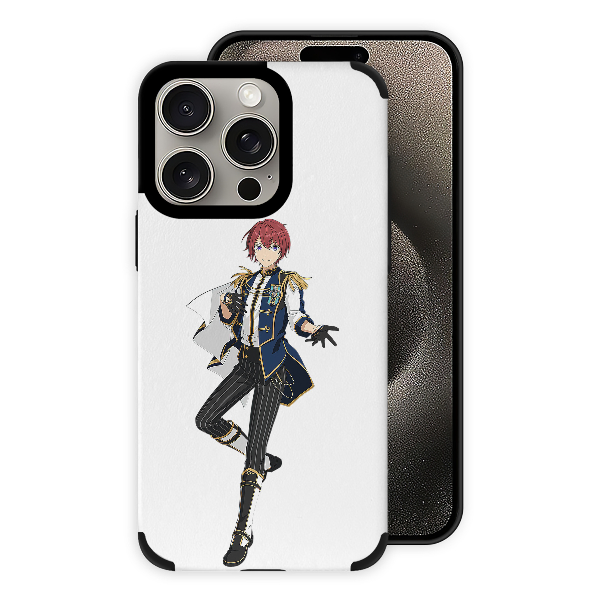 （画像用） あんさんぶるスターズ! Ensemble Stars 【iPhone15ProMax対応】 PUレザー スマホケース 耐衝撃＆黄変防止