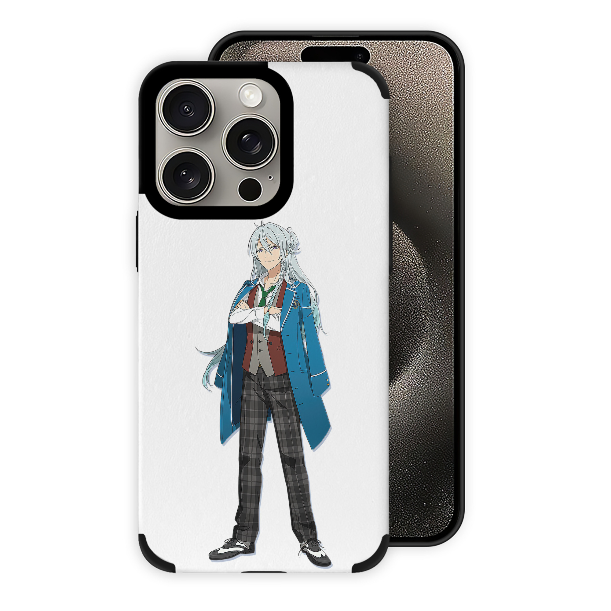 （画像用） あんさんぶるスターズ! Ensemble Stars 【iPhone15ProMax対応】 PUレザー スマホケース 耐衝撃＆黄変防止