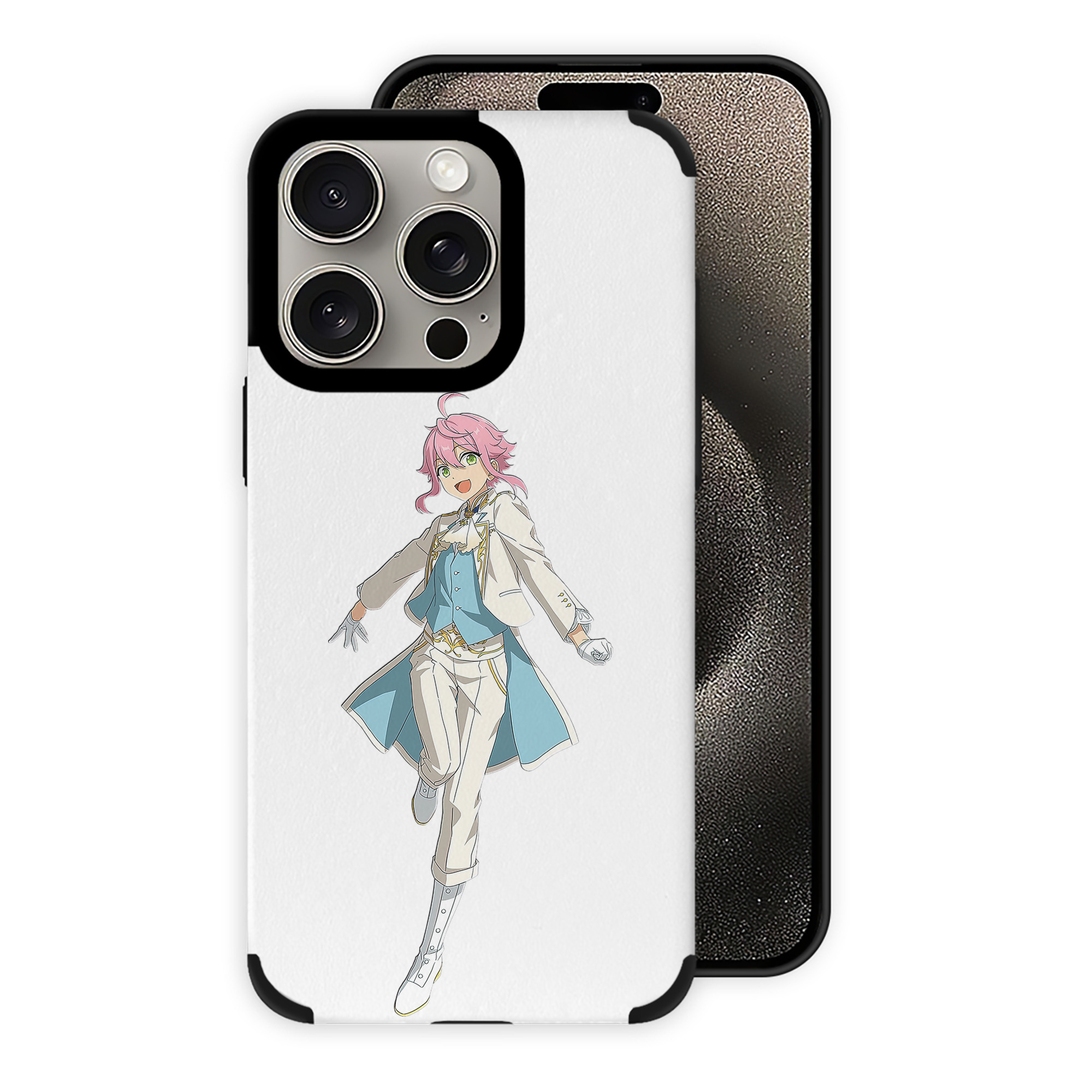 （画像用） あんさんぶるスターズ! Ensemble Stars 【iPhone15ProMax対応】 PUレザー スマホケース 耐衝撃＆黄変防止