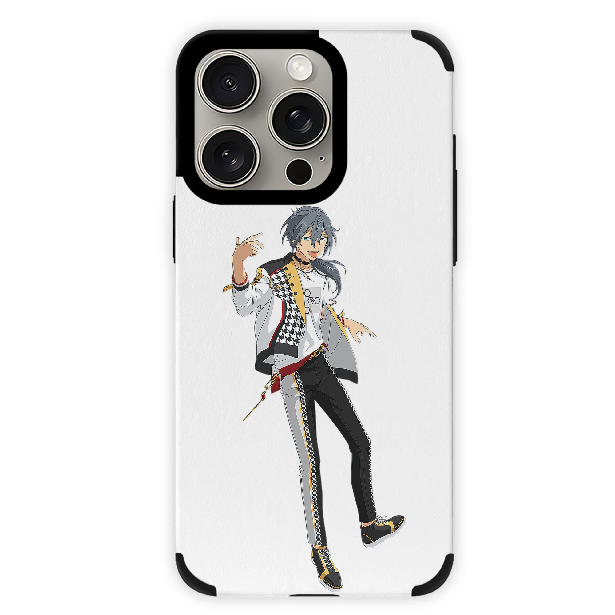 （画像用） あんさんぶるスターズ! Ensemble Stars 【iPhone15ProMax対応】 PUレザー スマホケース 耐衝撃＆黄変防止