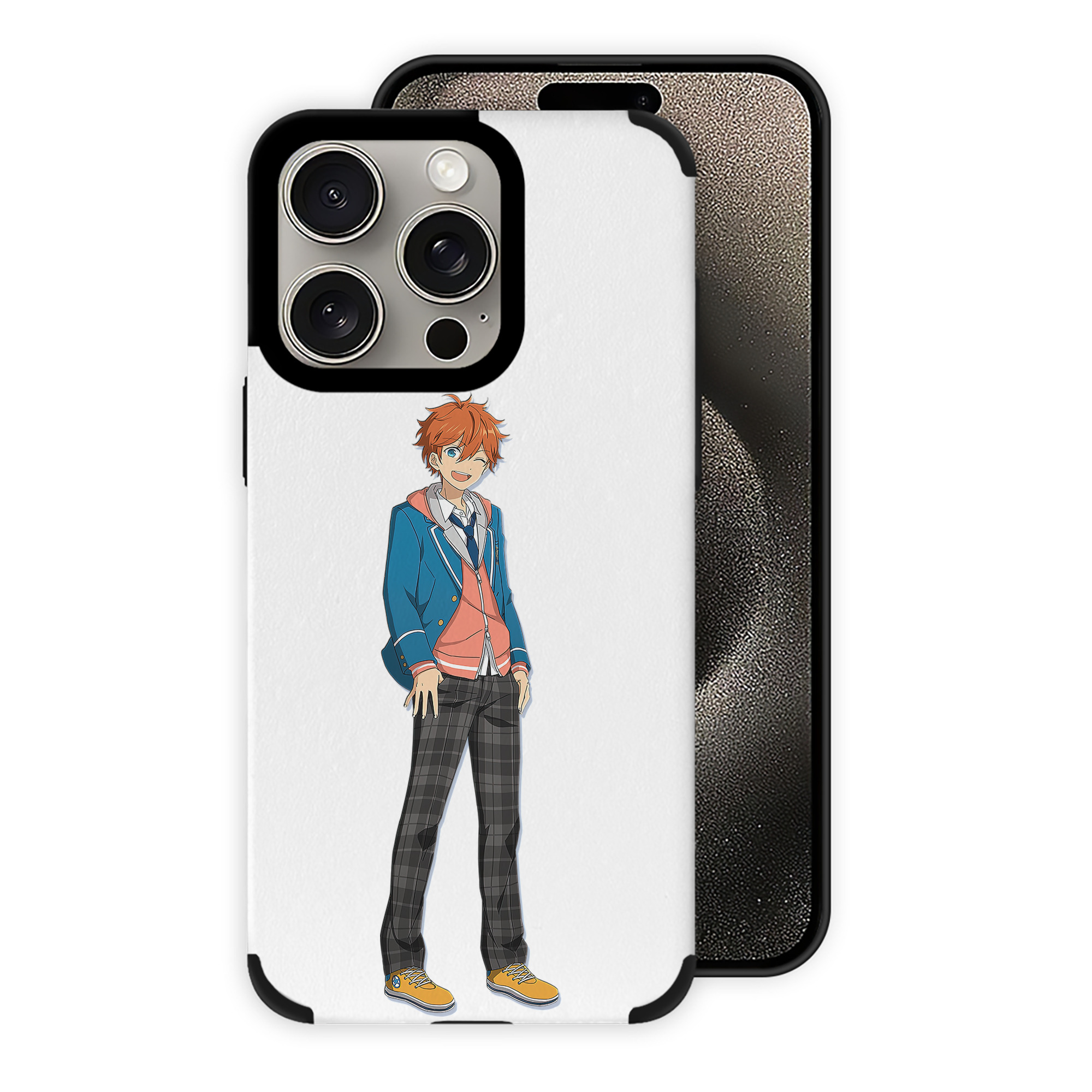 （画像用） あんさんぶるスターズ! Ensemble Stars 【iPhone15ProMax対応】 PUレザー スマホケース 耐衝撃＆黄変防止
