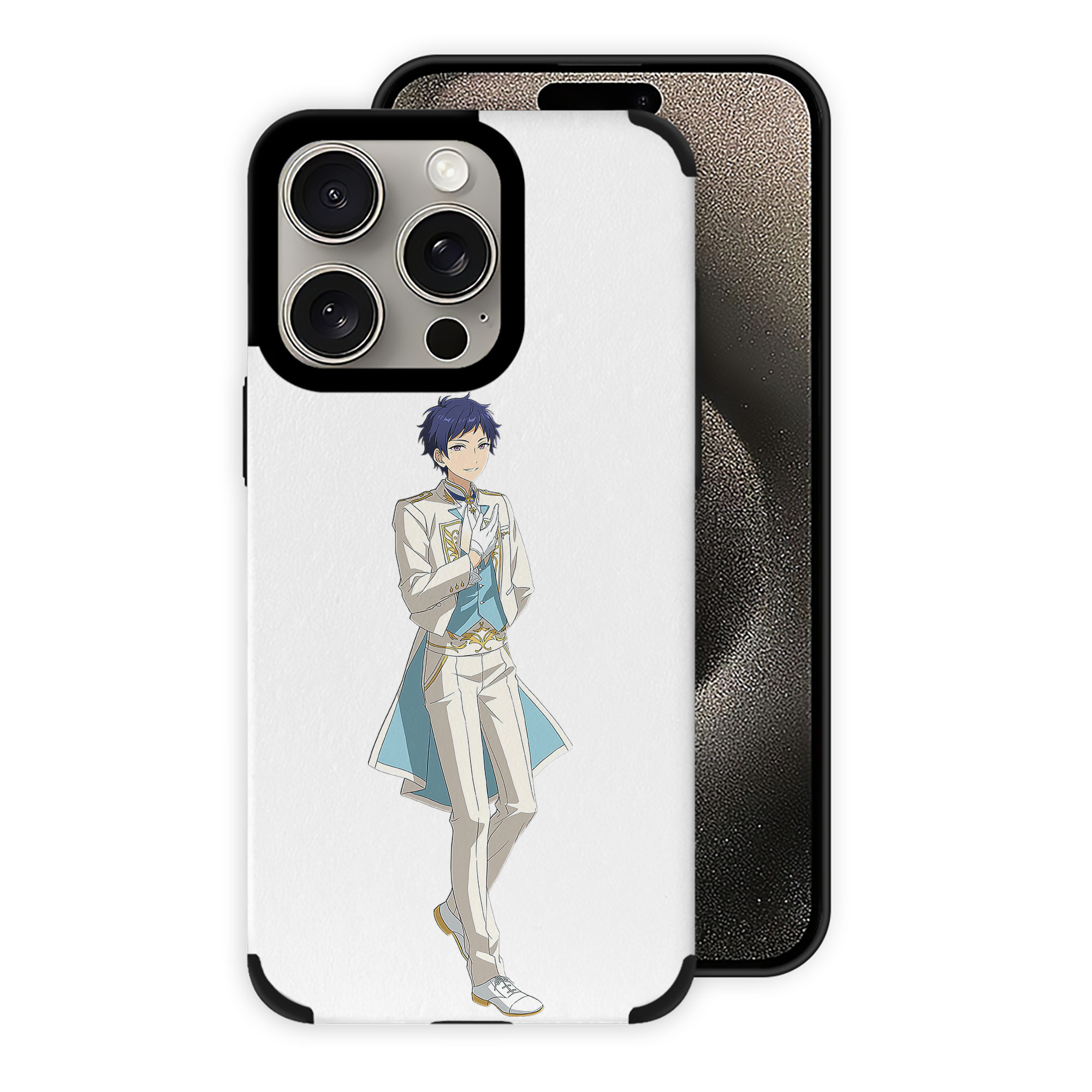 （画像用） あんさんぶるスターズ! Ensemble Stars 【iPhone15ProMax対応】 PUレザー スマホケース 耐衝撃＆黄変防止